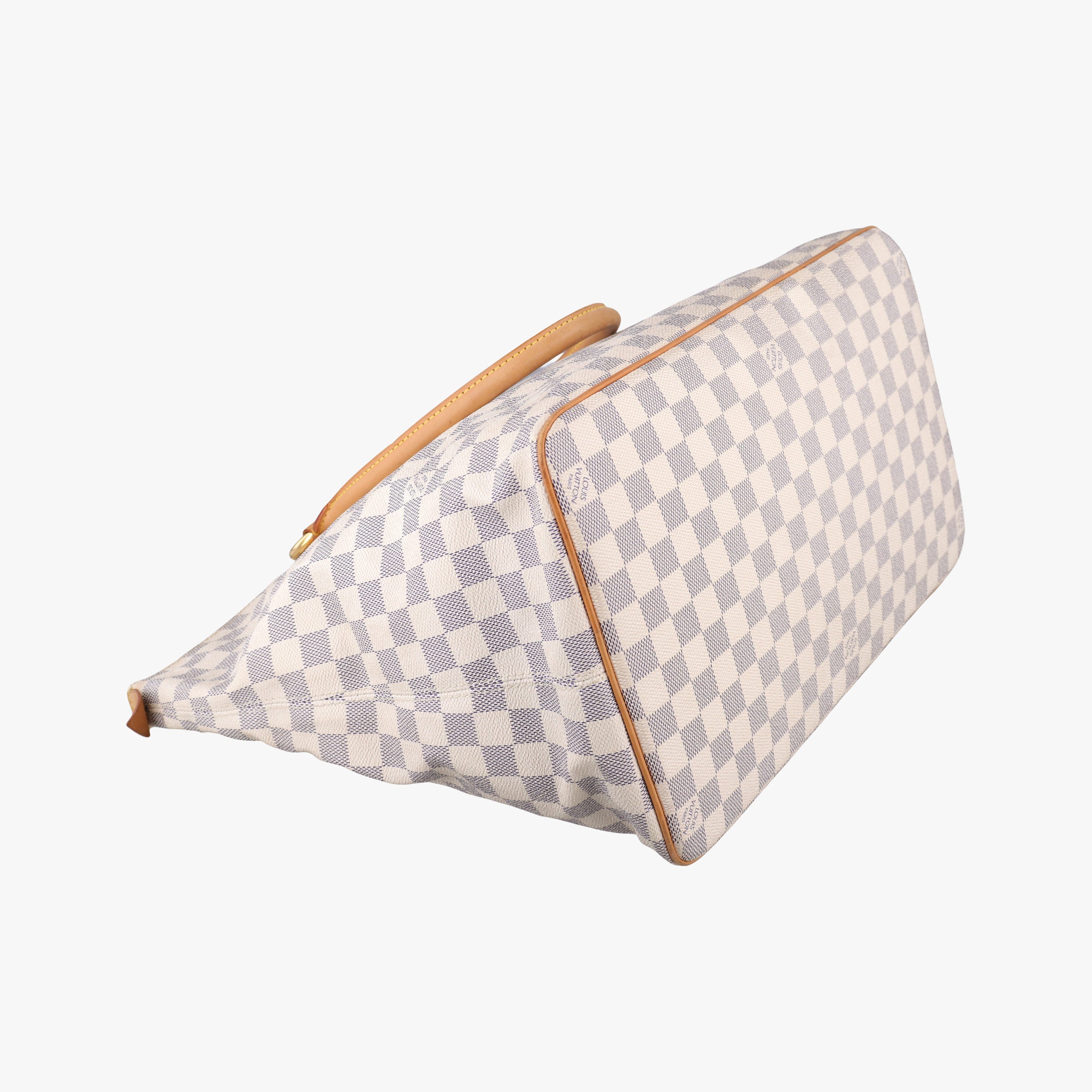 Secondhand Louis Vuitton SALEYA GM Azur Damier Canvas N51184 handbag | stylenewstar