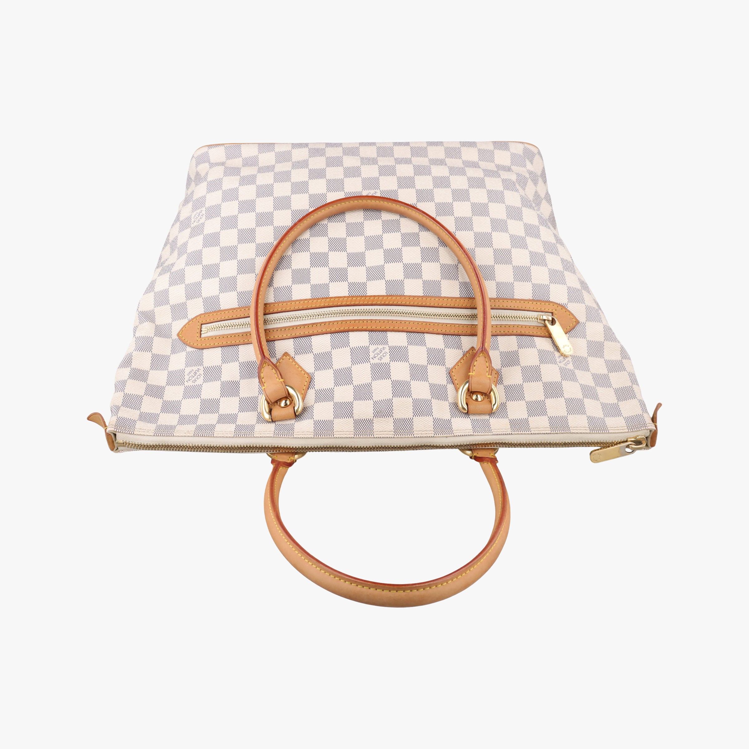 Secondhand Louis Vuitton SALEYA GM Azur Damier Canvas N51184 handbag | stylenewstar