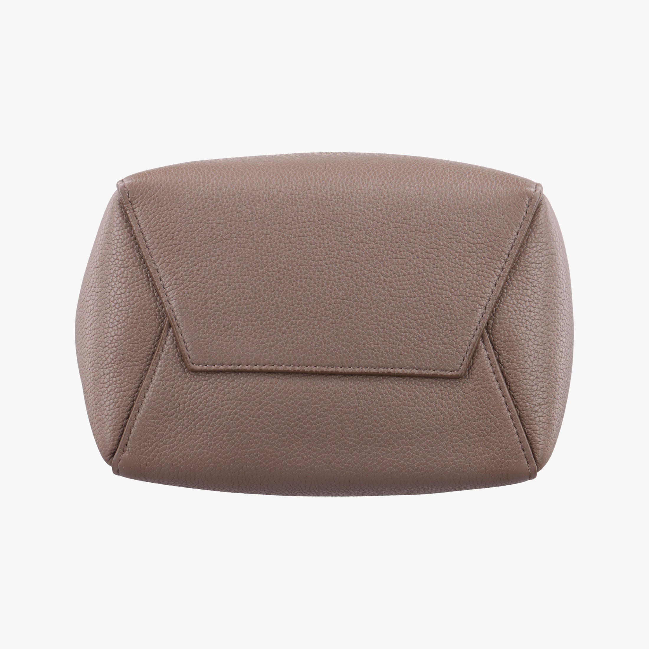 Pre-owned Celine Sangle Bucket Small Brown Leather  shoulderbag | stylenewstar