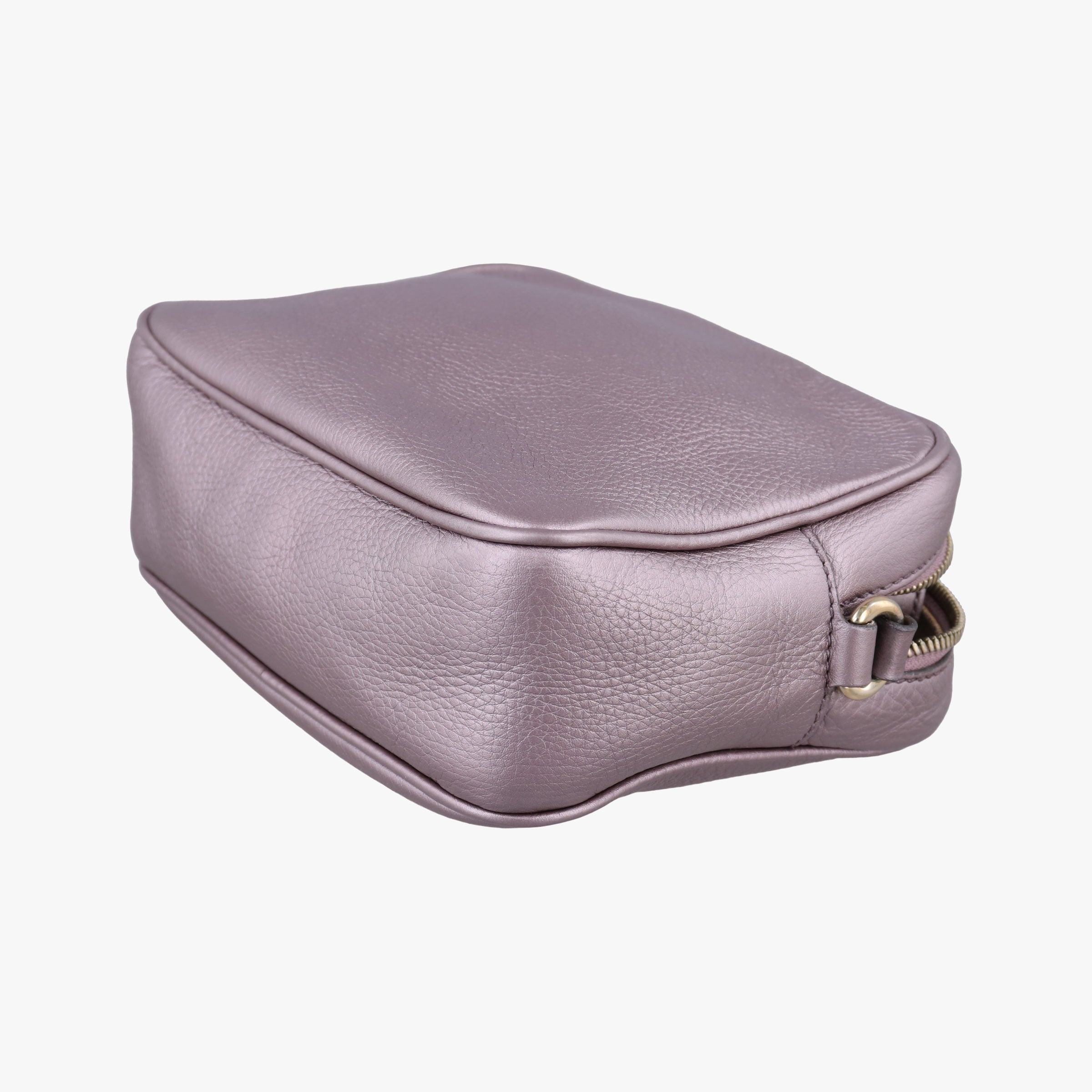 Pre-owned Gucci Soho Purple Leather 308364 shoulderbag | stylenewstar