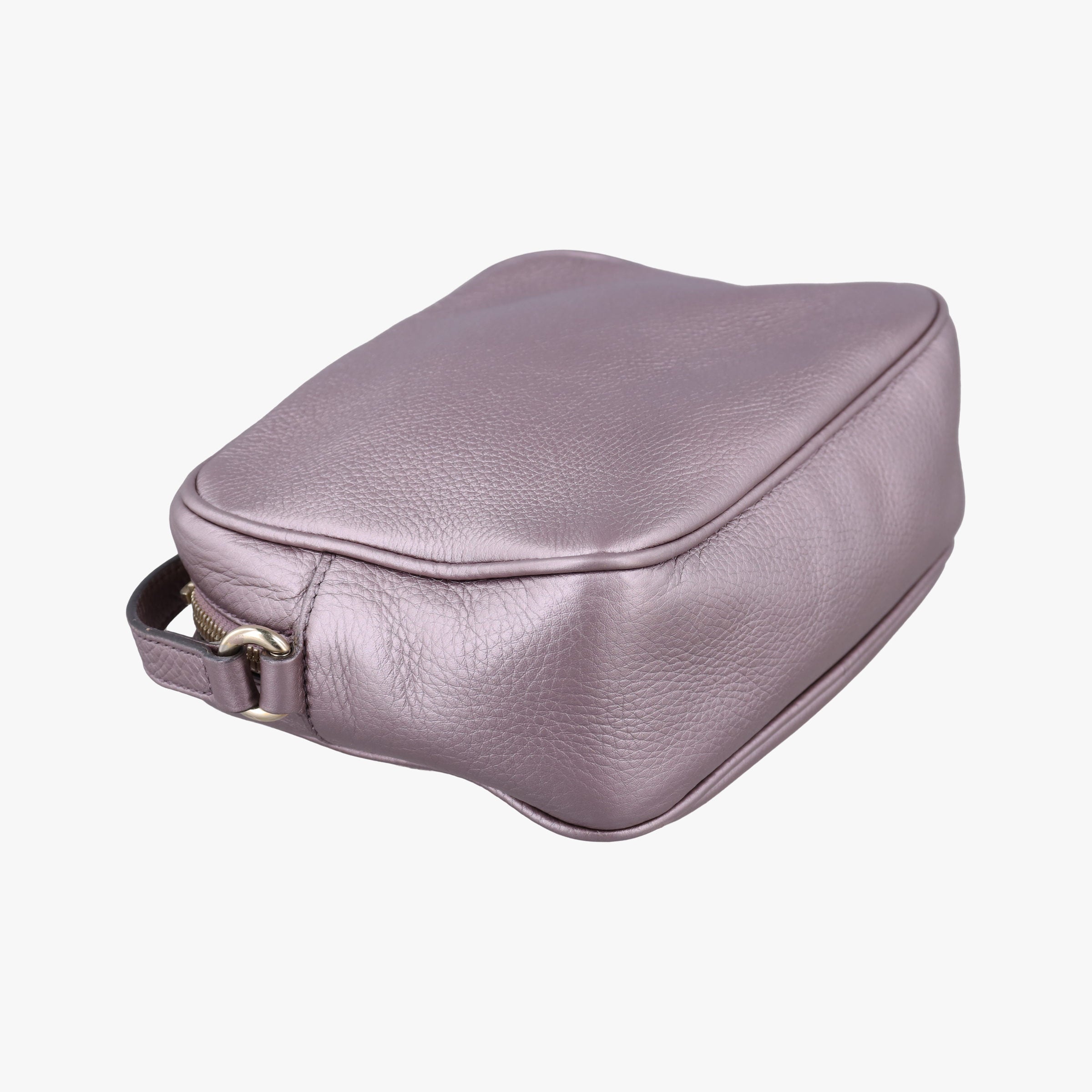 Pre-owned Gucci Soho Purple Leather 308364 shoulderbag | stylenewstar