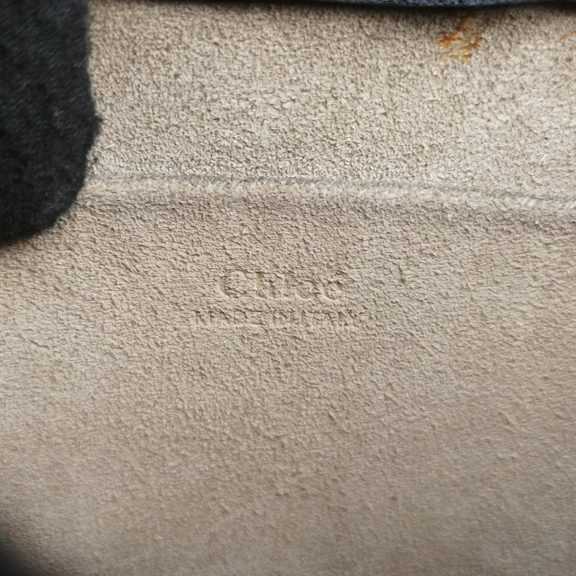 Pre-owned Chloe Bracelet Nile Black Leather  handbag | stylenewstar