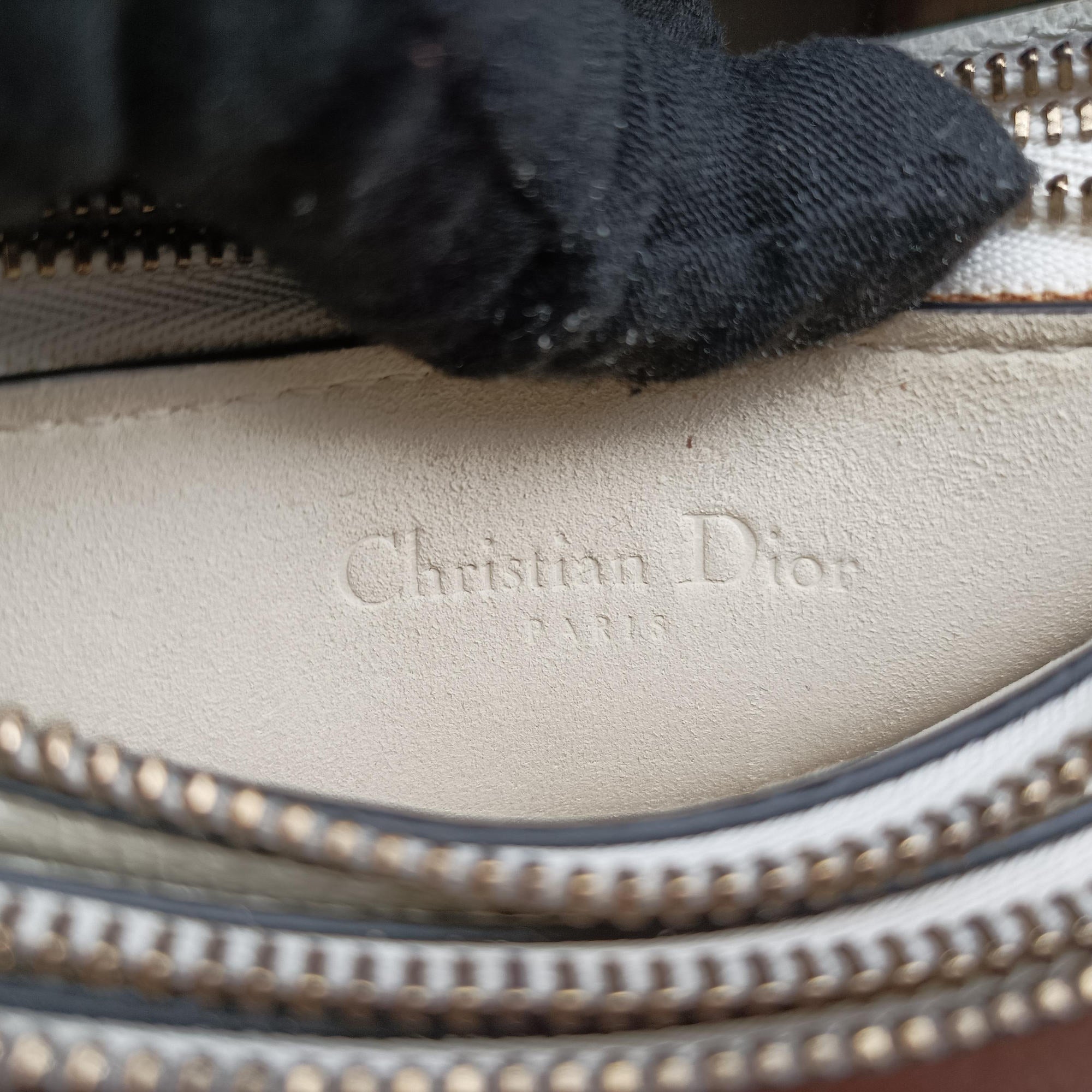 Pre-owned Christian Dior Saddle White Leather  shoulderbag | stylenewstar
