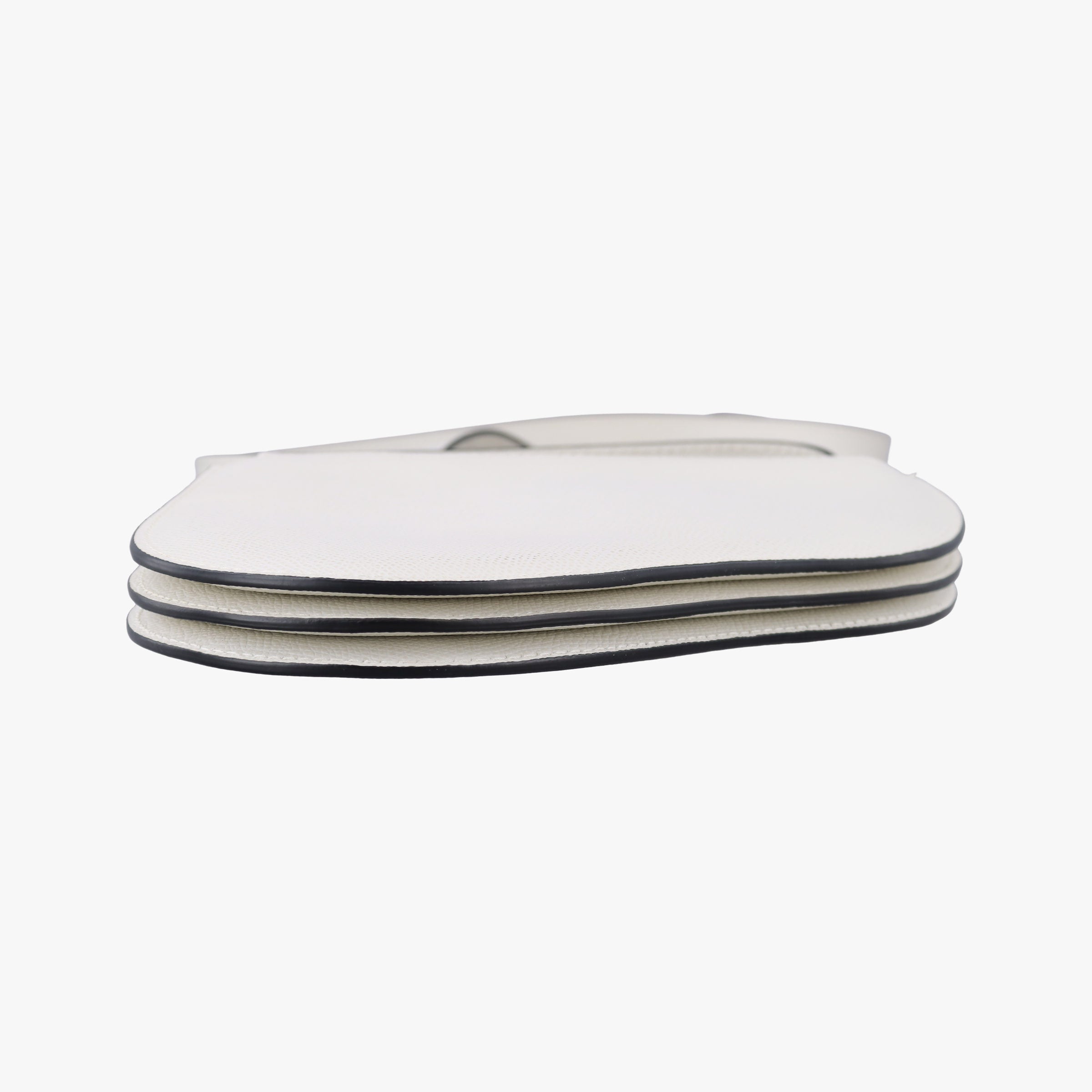 Pre-owned Christian Dior Saddle White Leather  shoulderbag | stylenewstar