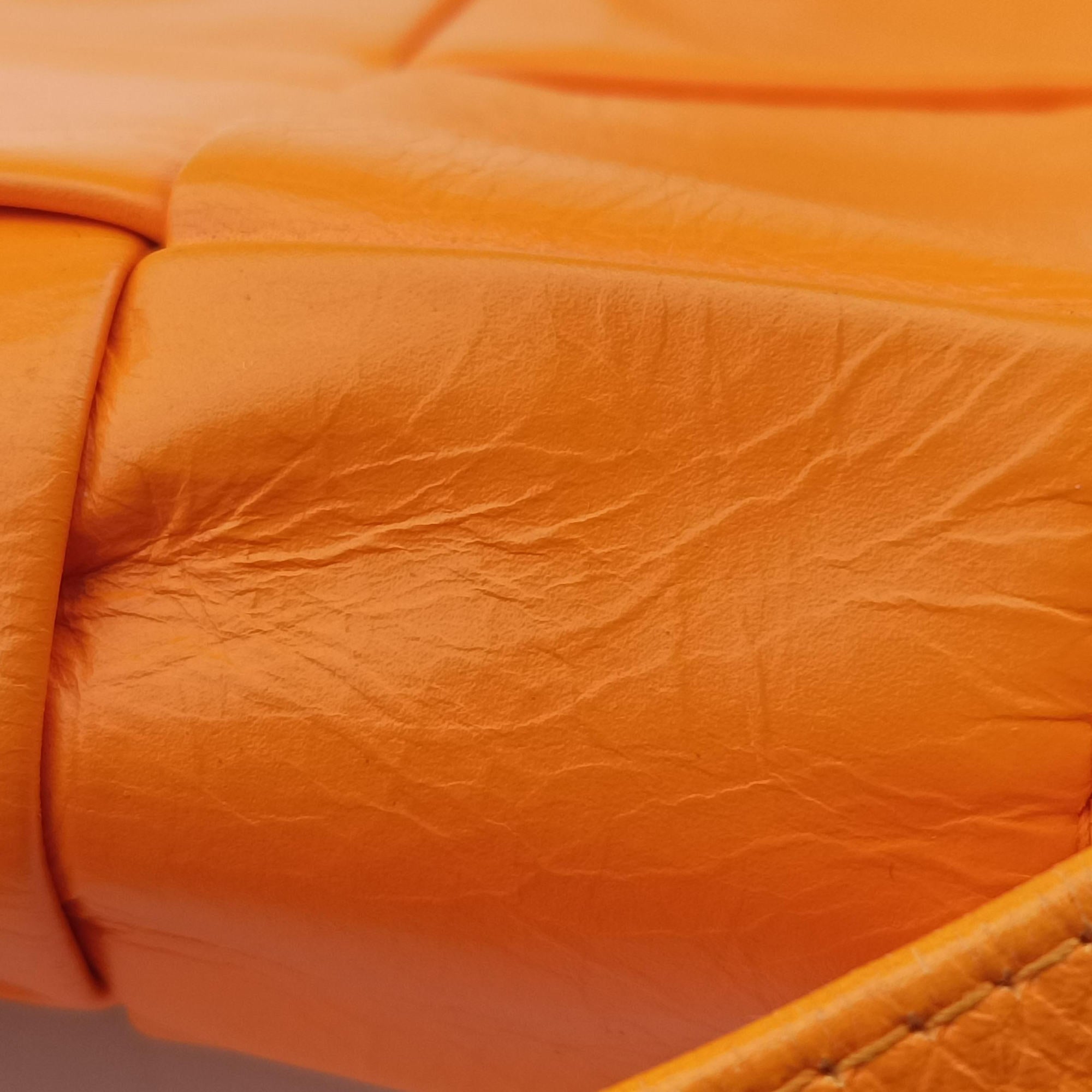 Secondhand Bottega Veneta candy cassette Orange lambskin  shoulderbag | stylenewstar