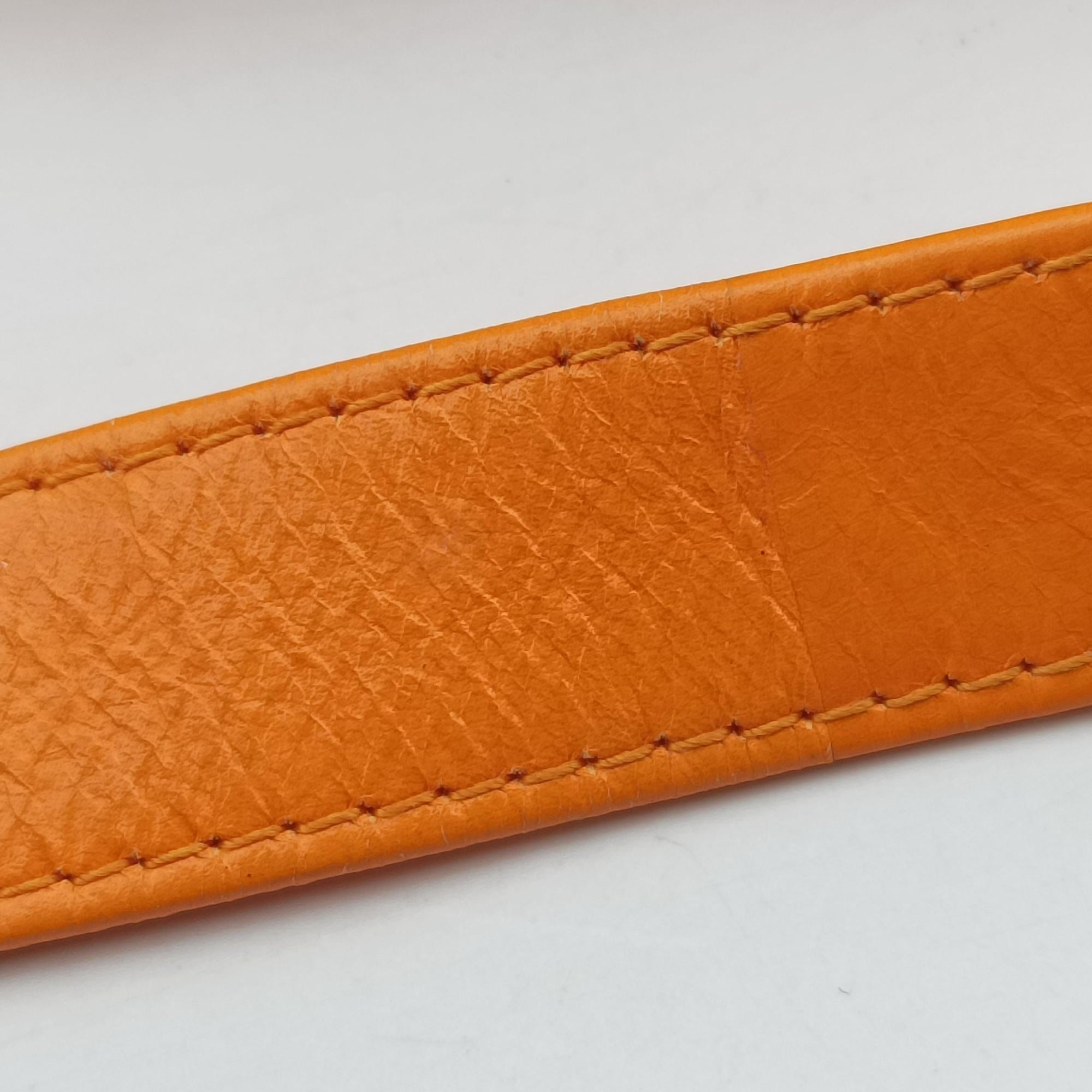 Secondhand Bottega Veneta candy cassette Orange lambskin  shoulderbag | stylenewstar