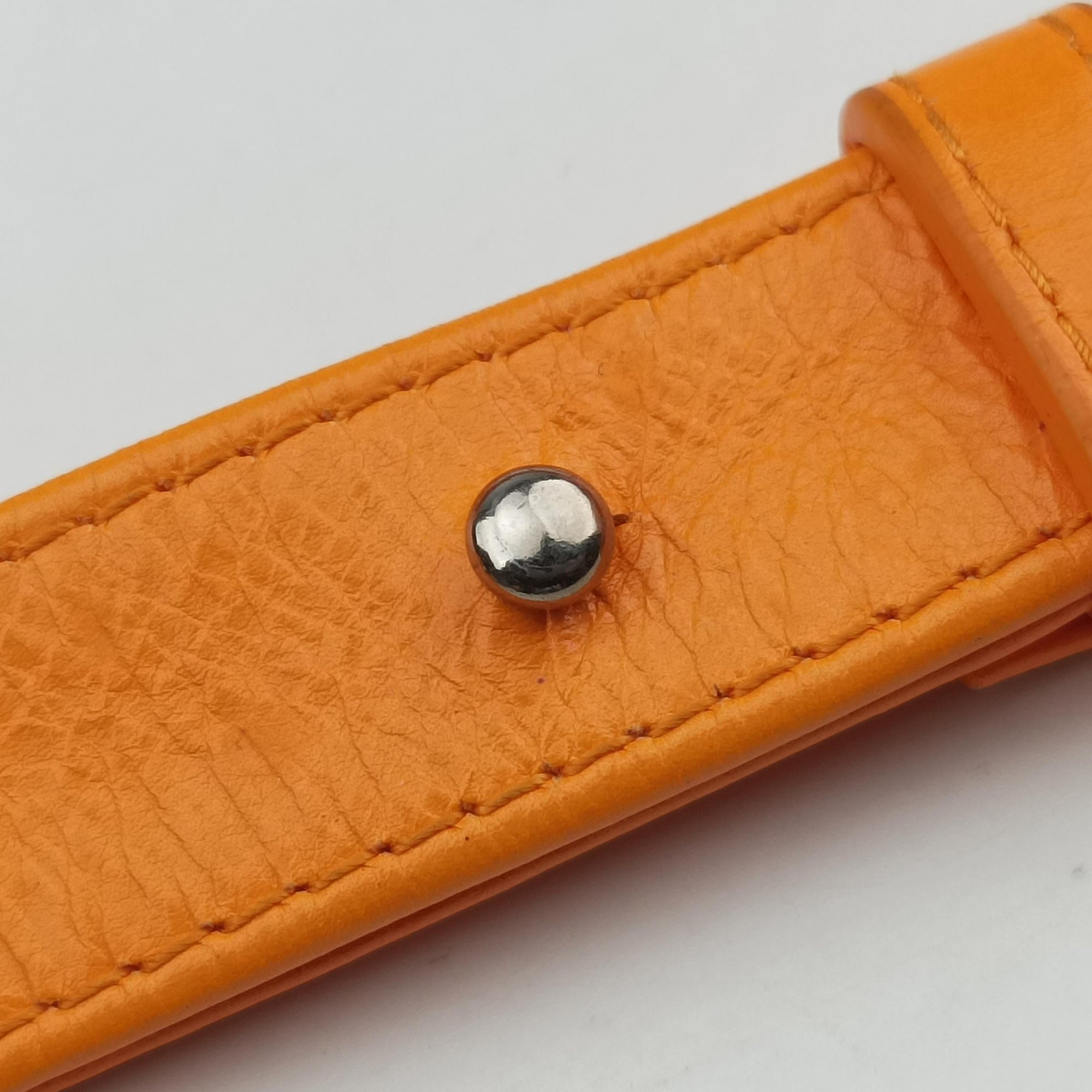 Secondhand Bottega Veneta candy cassette Orange lambskin  shoulderbag | stylenewstar