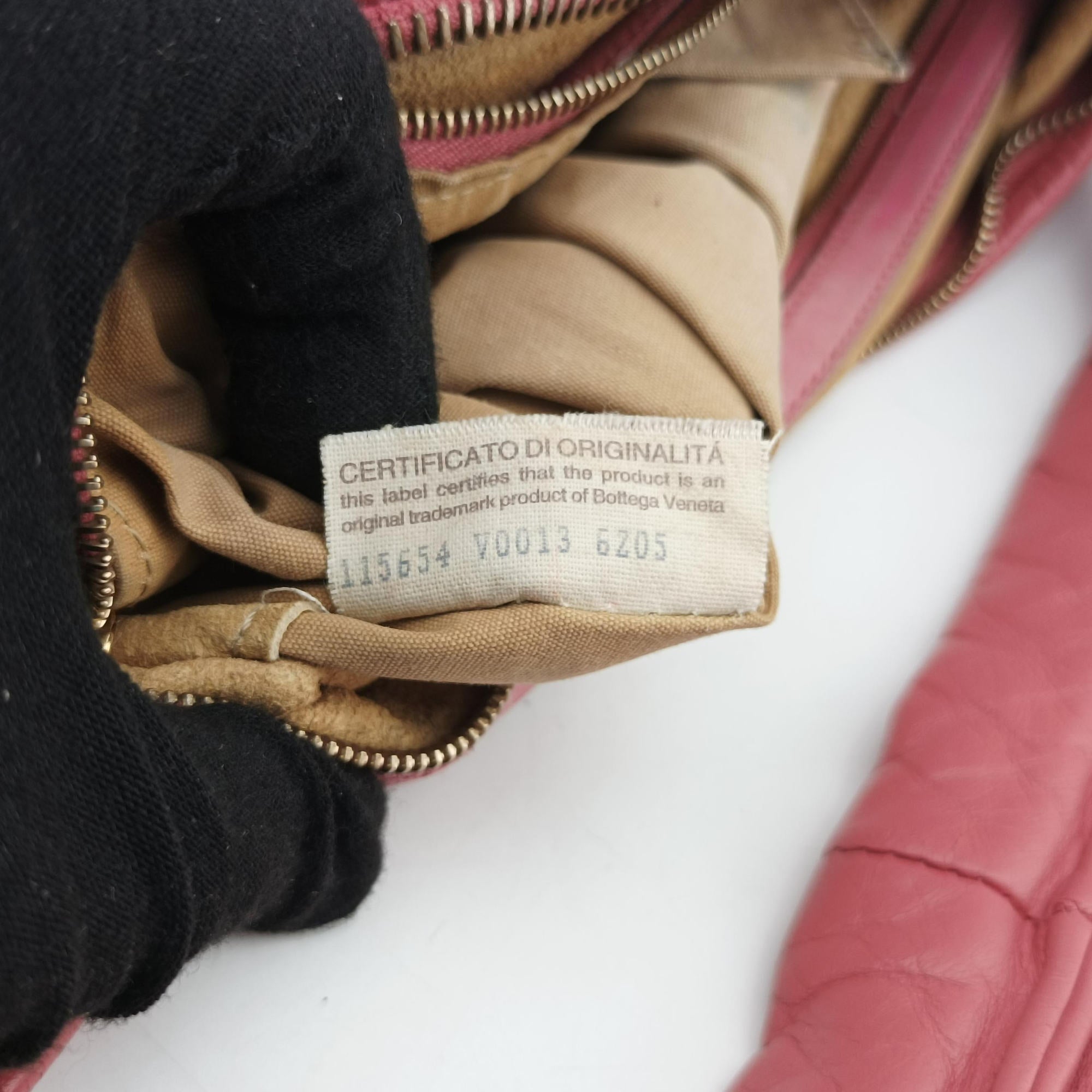 Pre-owned Bottega Veneta Intrecciato Pink lambskin  shoulderbag | stylenewstar
