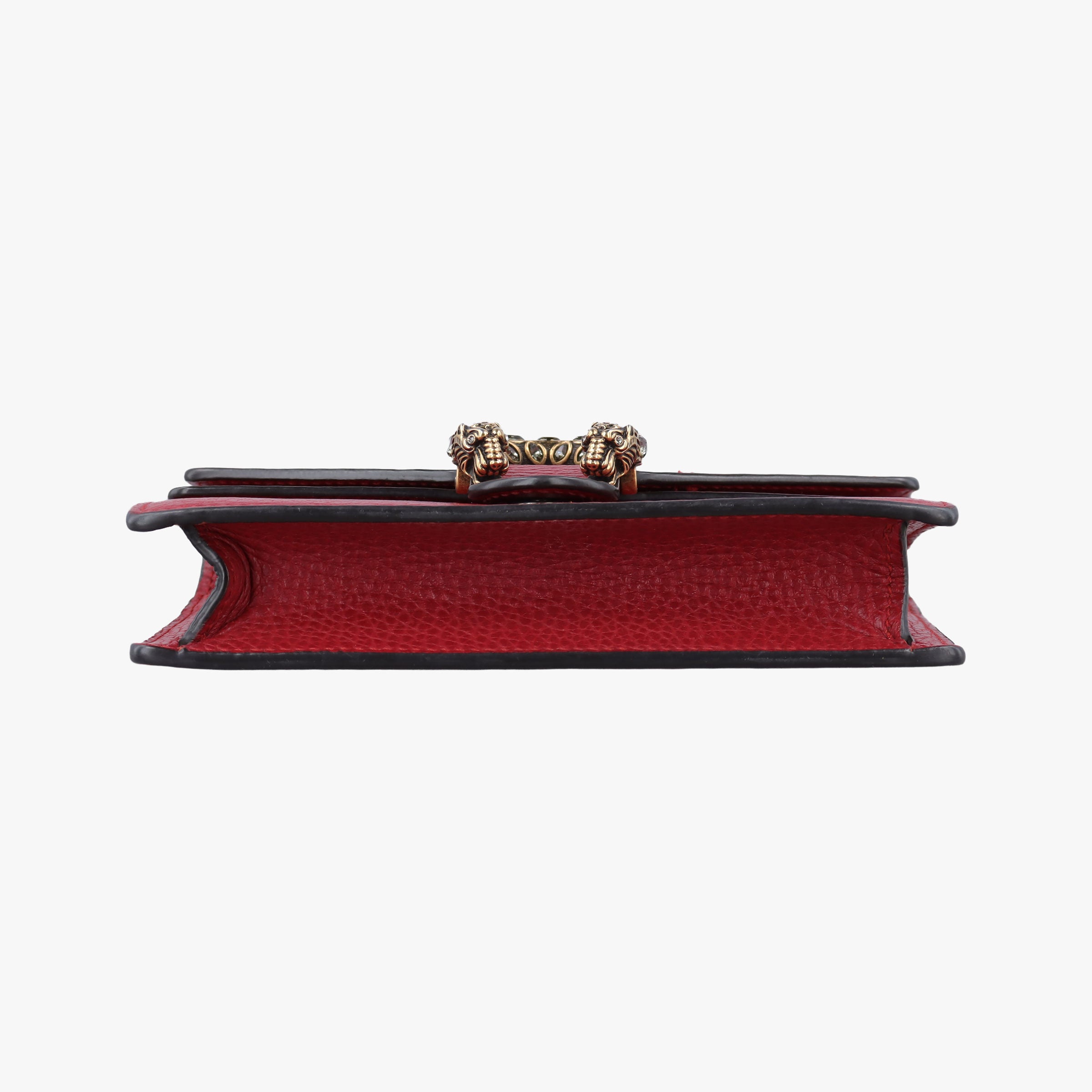Pre-owned Gucci Dionysus Red Leather 476432 shoulderbag | stylenewstar