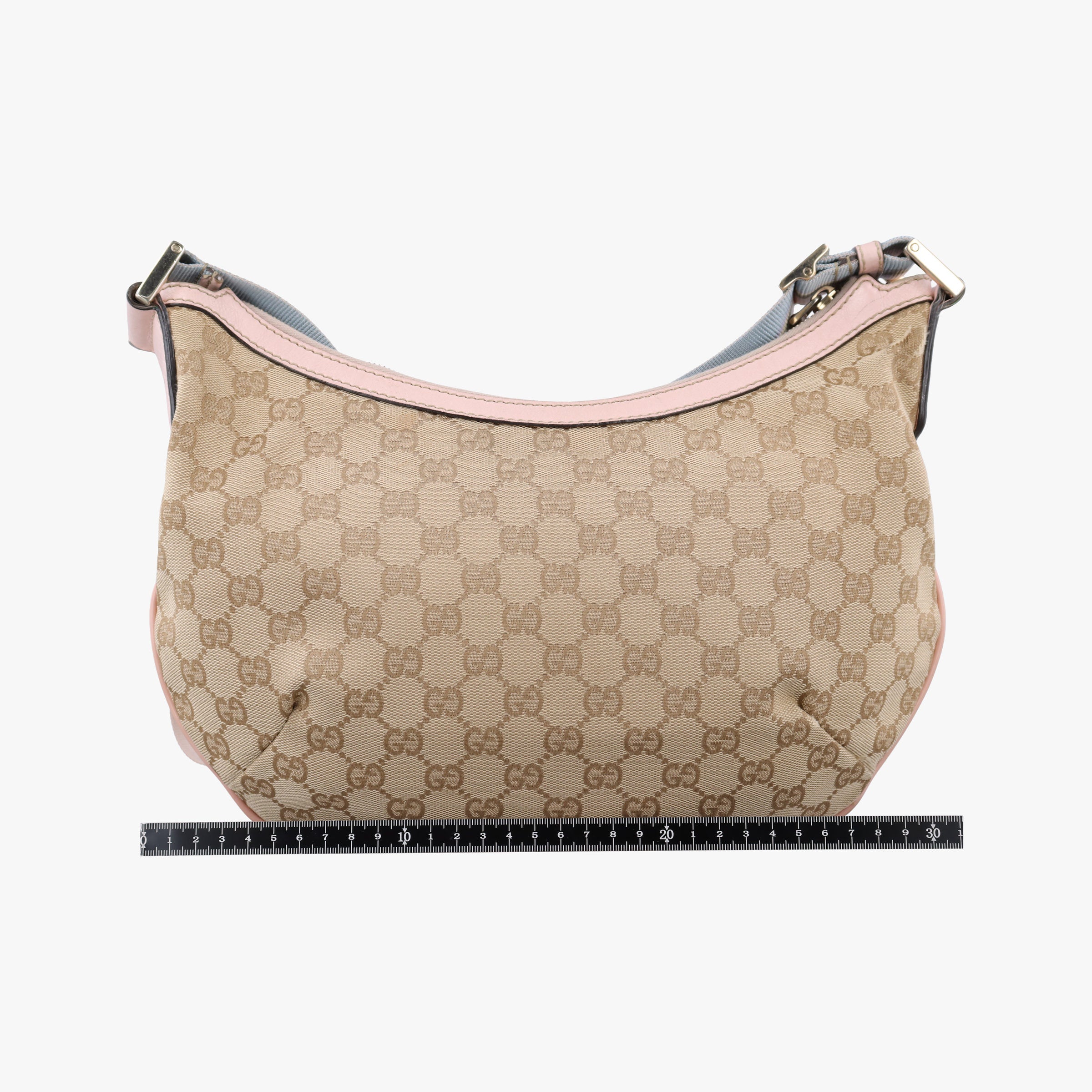 Pre-owned Gucci Sherry Line Beige canvas 181092 shoulderbag | stylenewstar