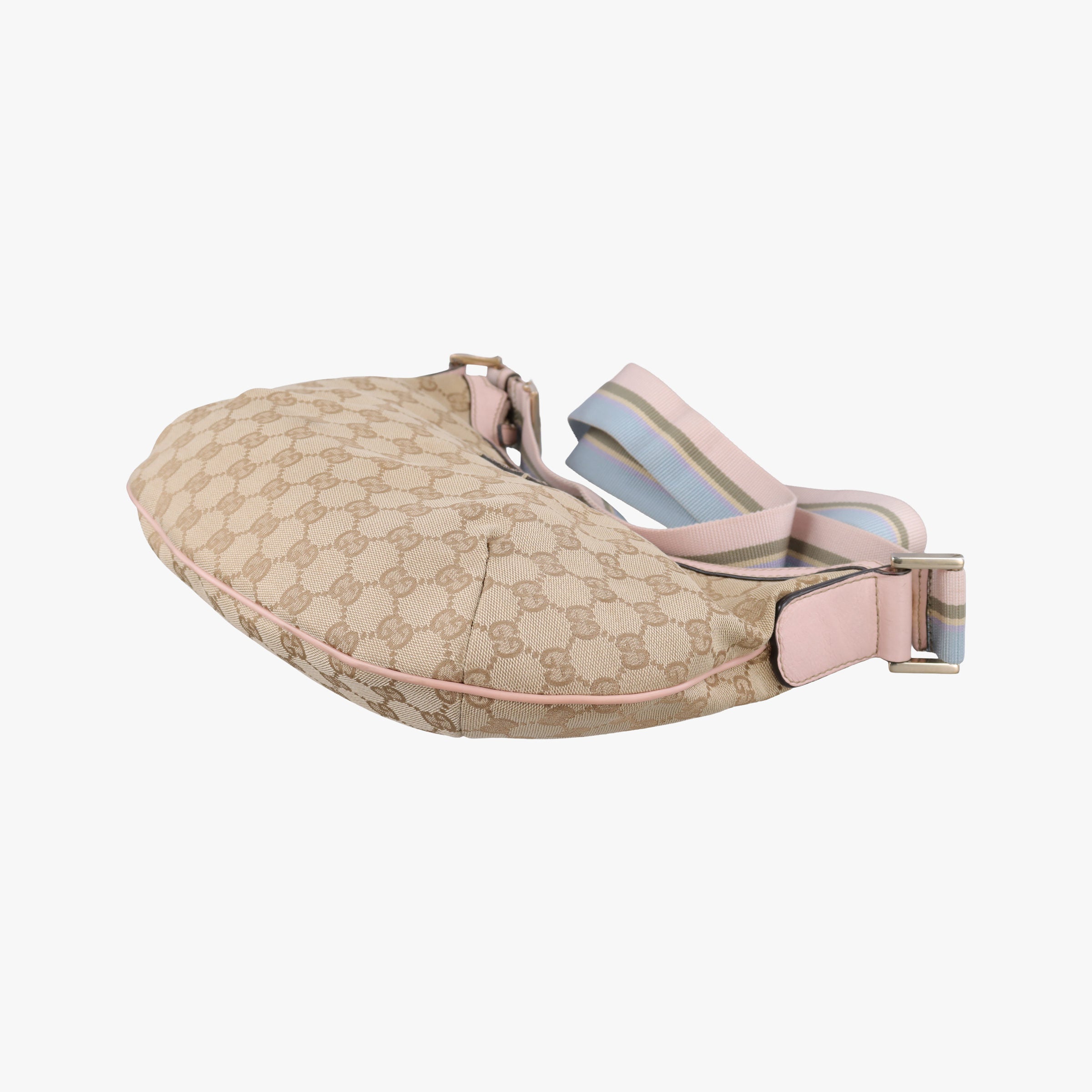 Pre-owned Gucci Sherry Line Beige canvas 181092 shoulderbag | stylenewstar