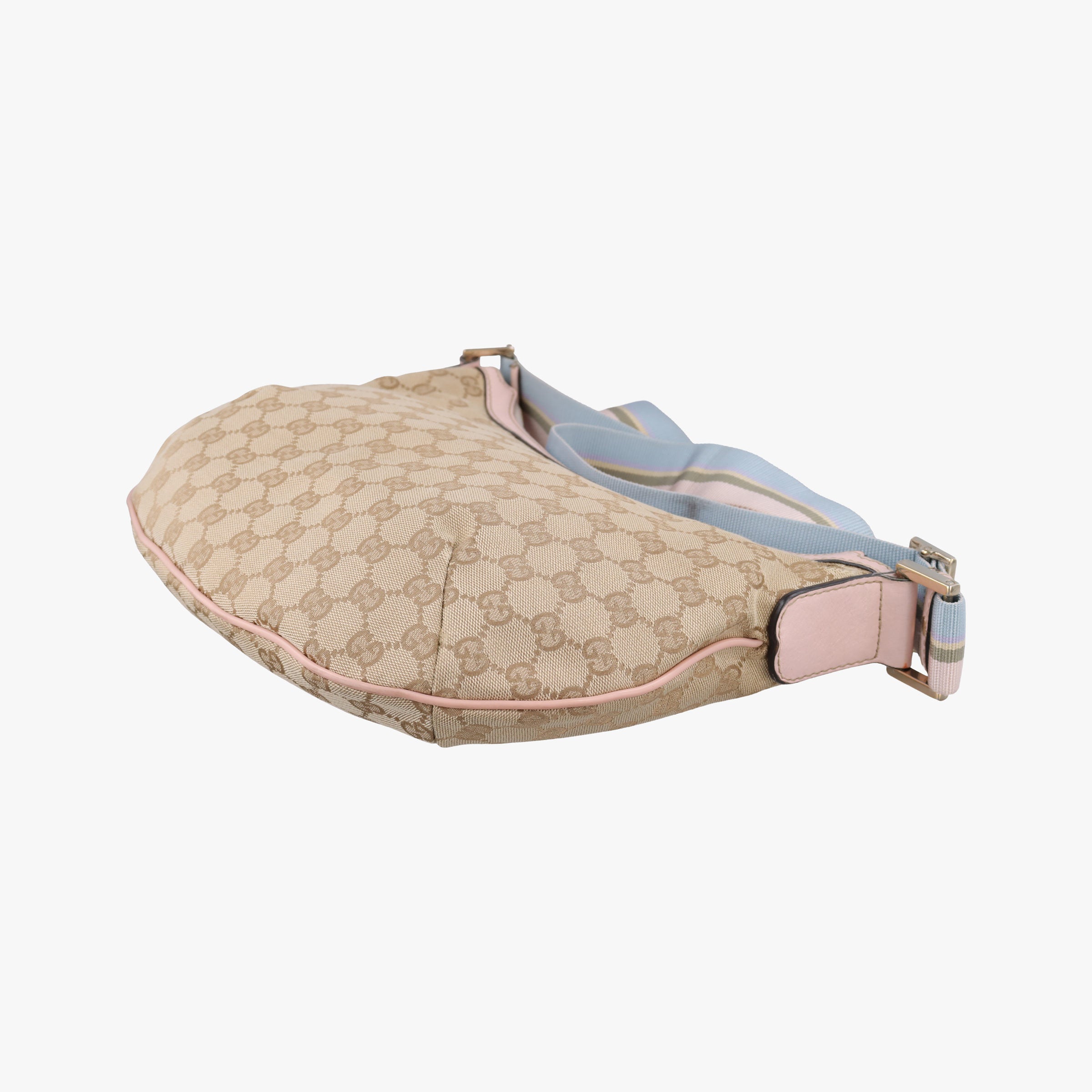 Pre-owned Gucci Sherry Line Beige canvas 181092 shoulderbag | stylenewstar