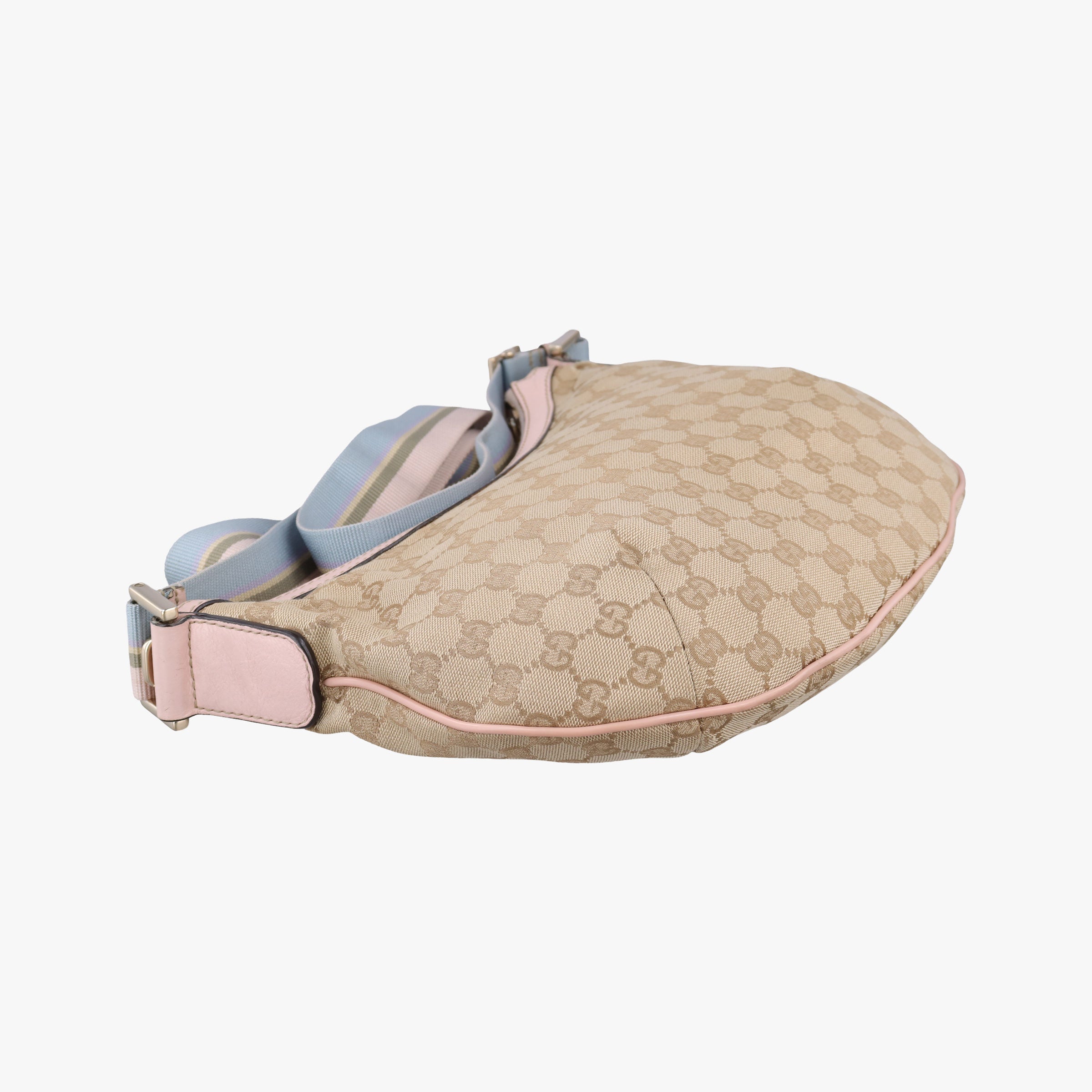 Pre-owned Gucci Sherry Line Beige canvas 181092 shoulderbag | stylenewstar