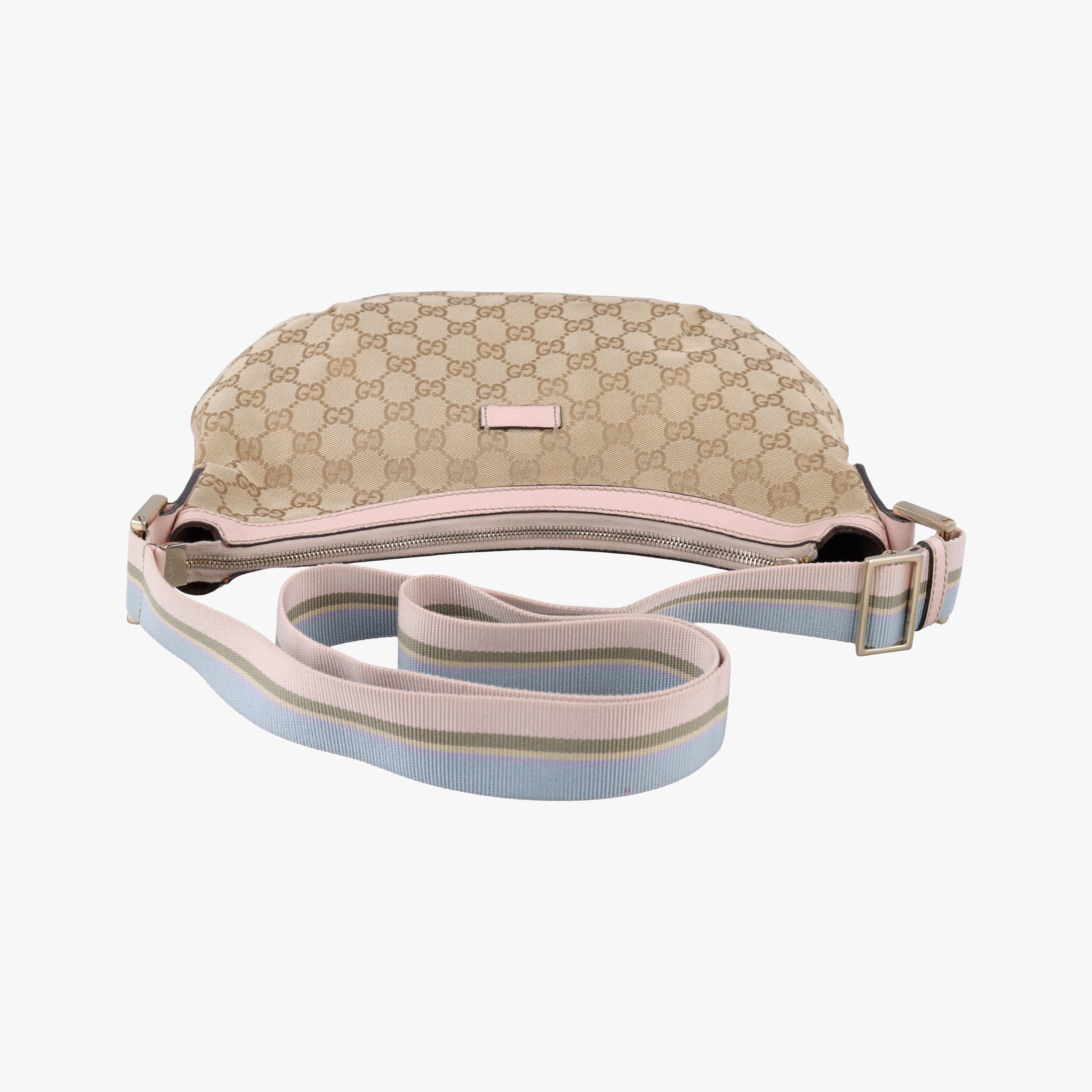 Pre-owned Gucci Sherry Line Beige canvas 181092 shoulderbag | stylenewstar