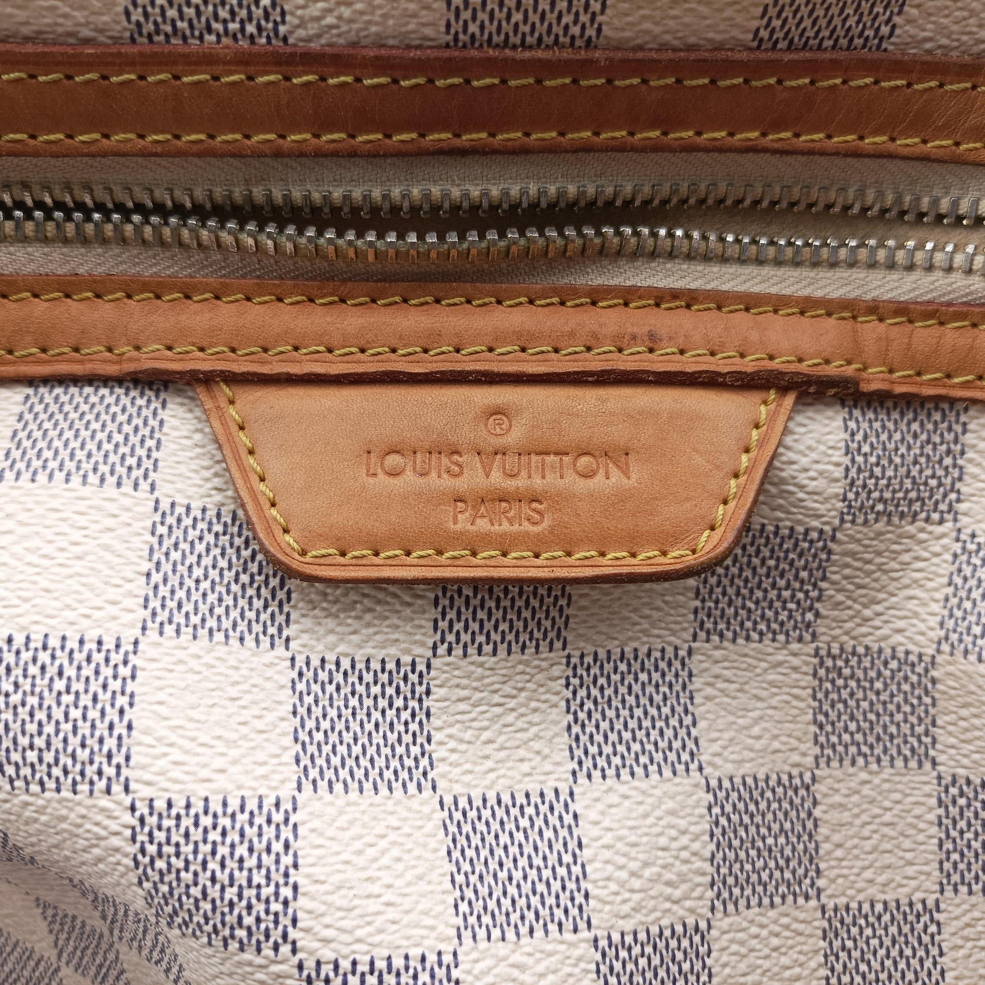 Vintage Louis Vuitton EVORA MM AZUR Damier Canvas N41133 shoulderbag | stylenewstar