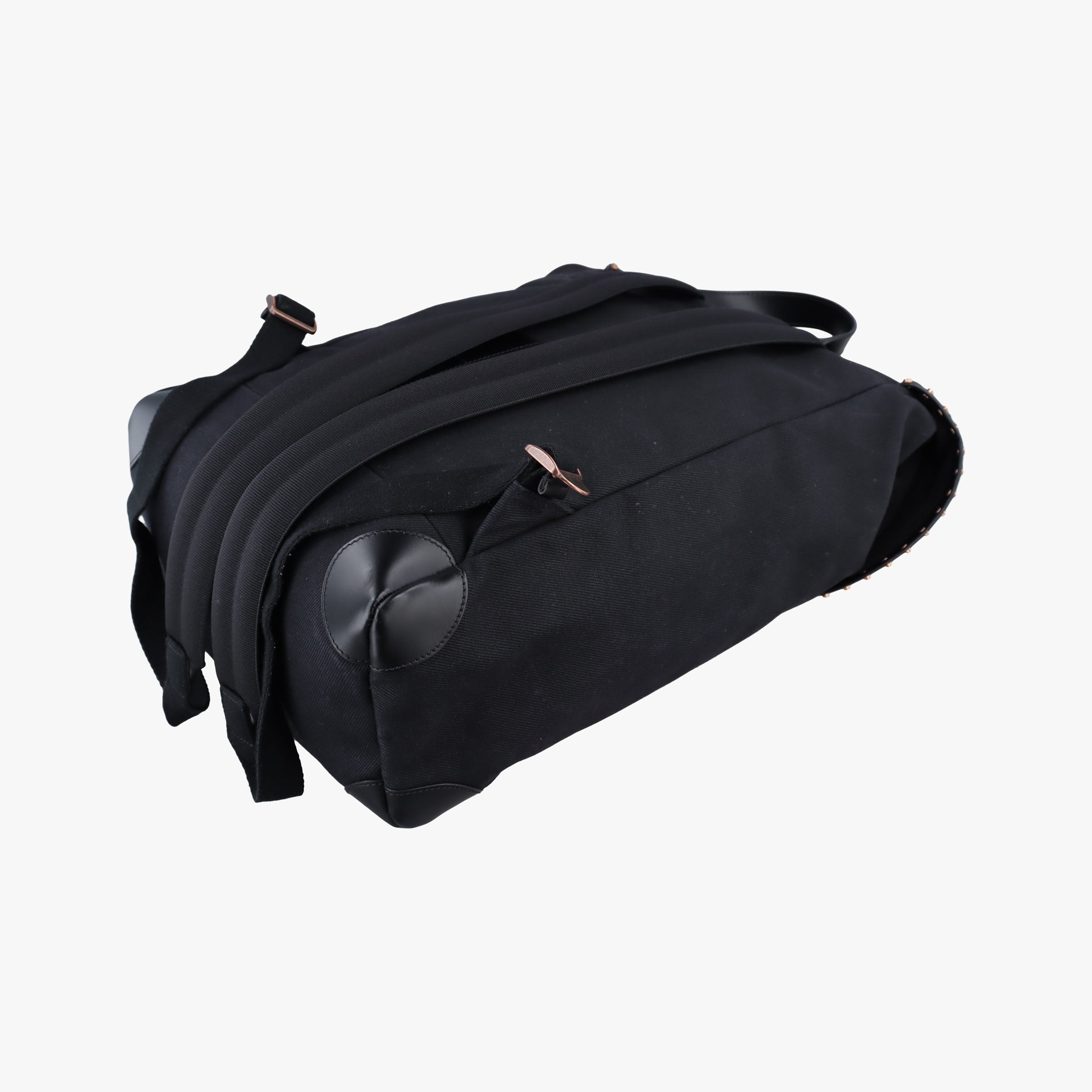 Secondhand Givenchy Rider Black Canvas × Calfskin Leather   backpack/rucksack | stylenewstar