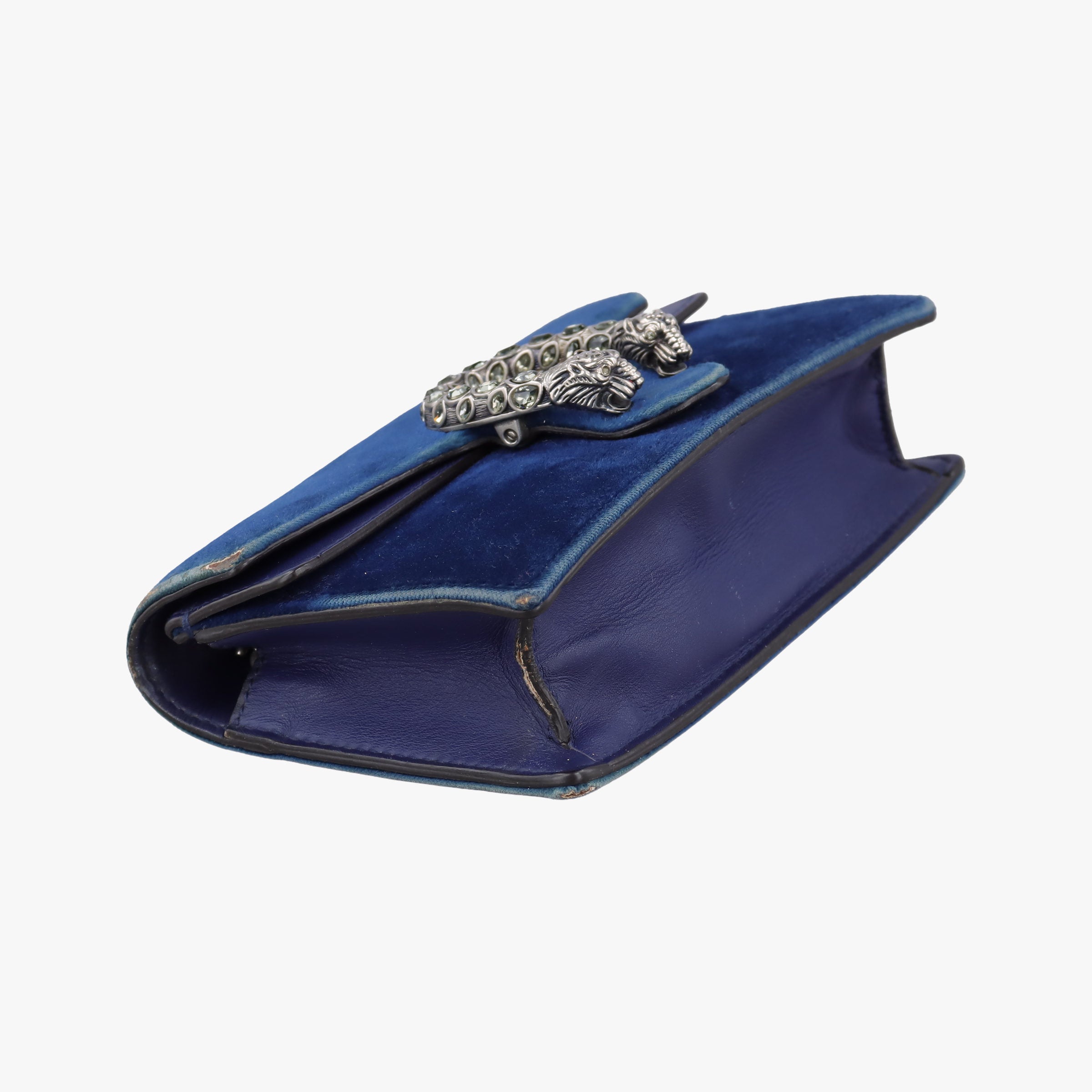 Vintage Gucci Dionysus Blue velour 476432 shoulderbag | stylenewstar