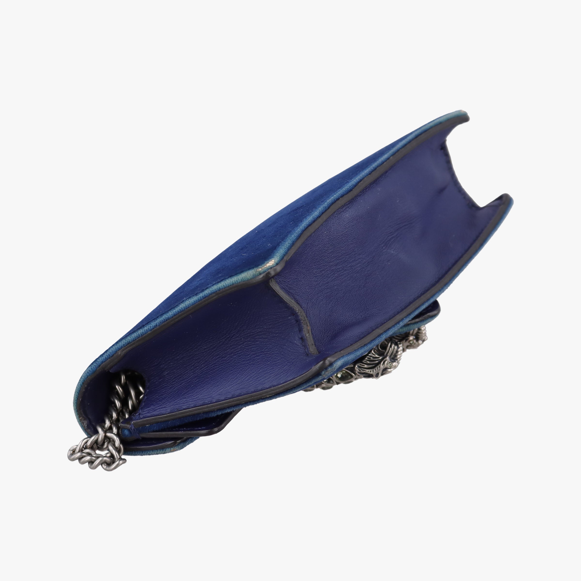 Vintage Gucci Dionysus Blue velour 476432 shoulderbag | stylenewstar