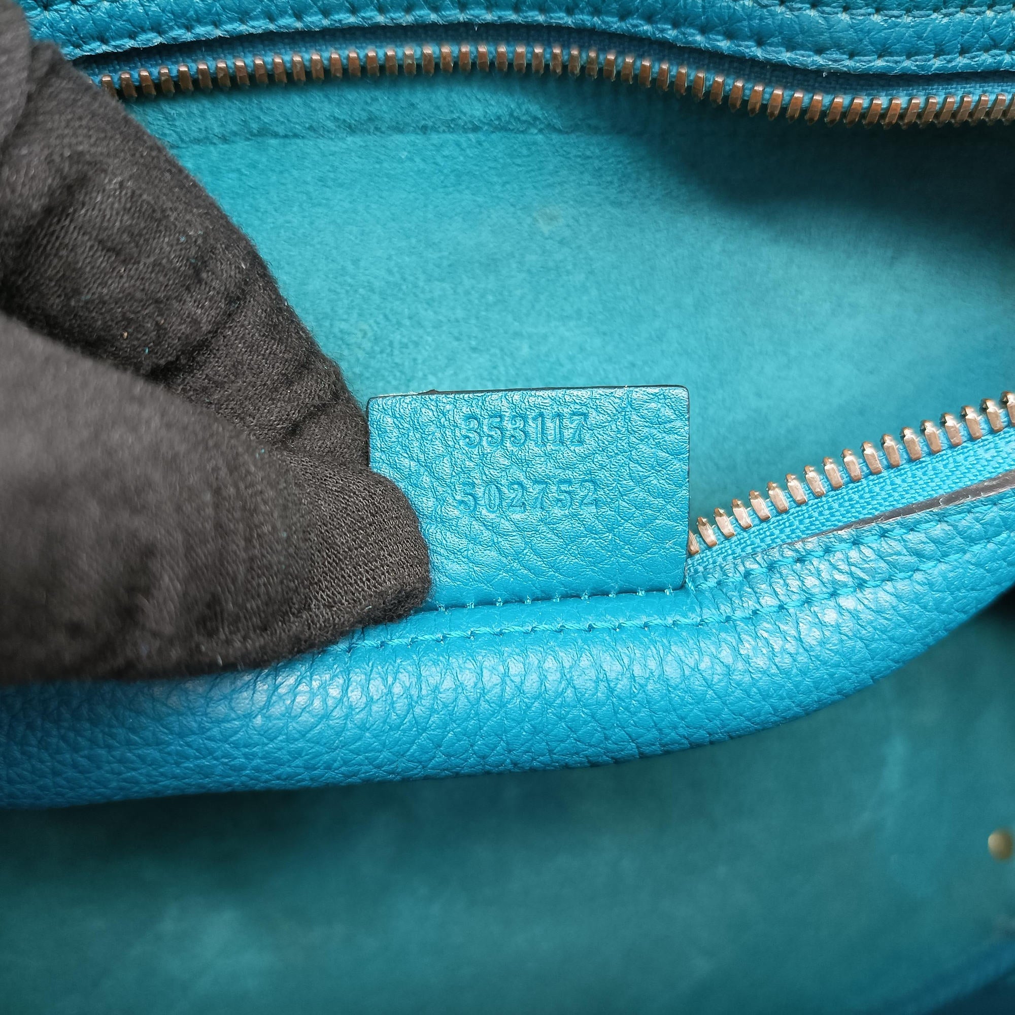 Secondhand Gucci Bright Bit Blue Leather 353117 shoulderbag | stylenewstar