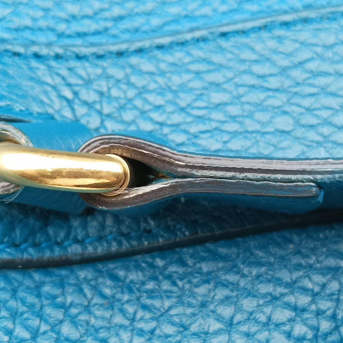 Secondhand Gucci Bright Bit Blue Leather 353117 shoulderbag | stylenewstar