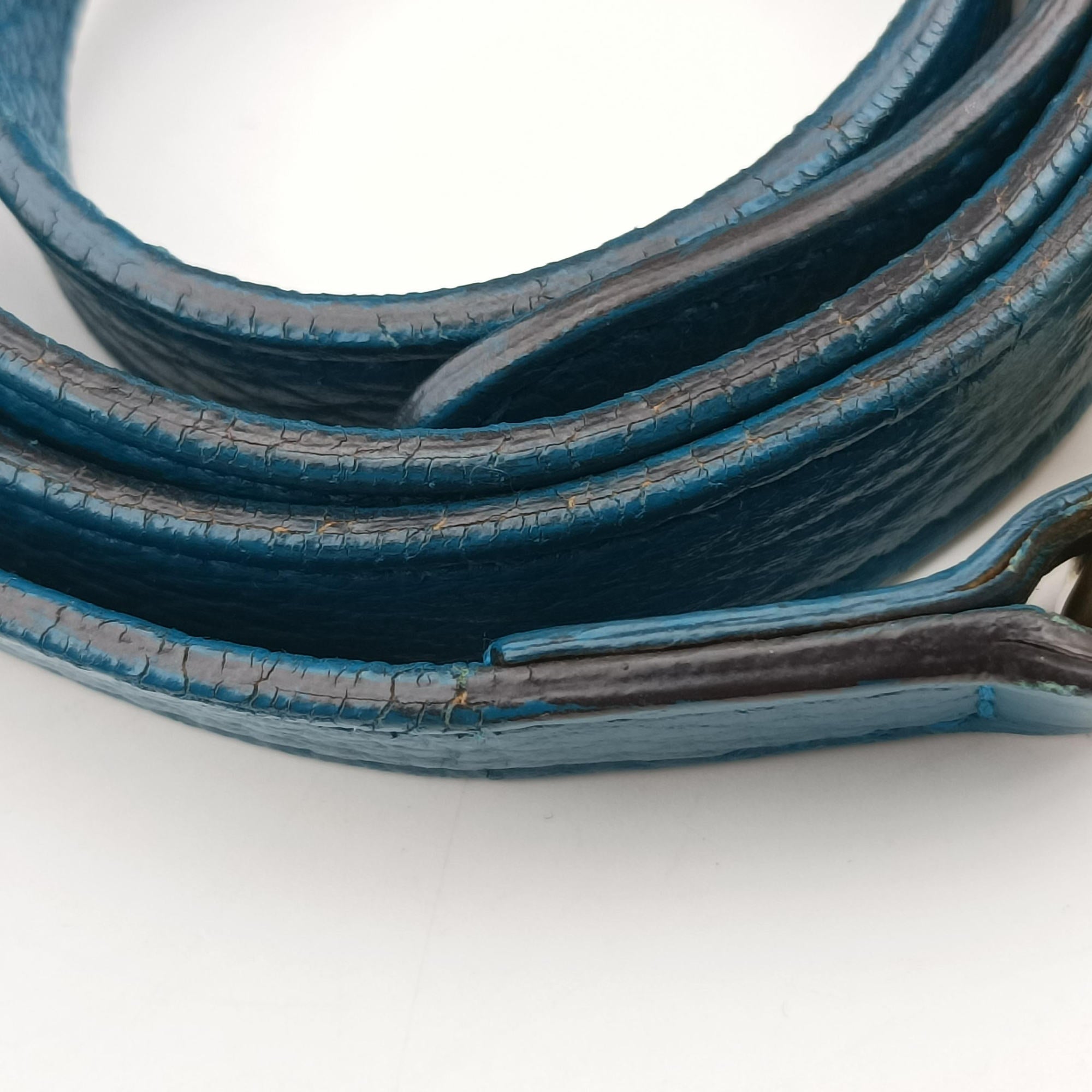 Secondhand Gucci Bright Bit Blue Leather 353117 shoulderbag | stylenewstar