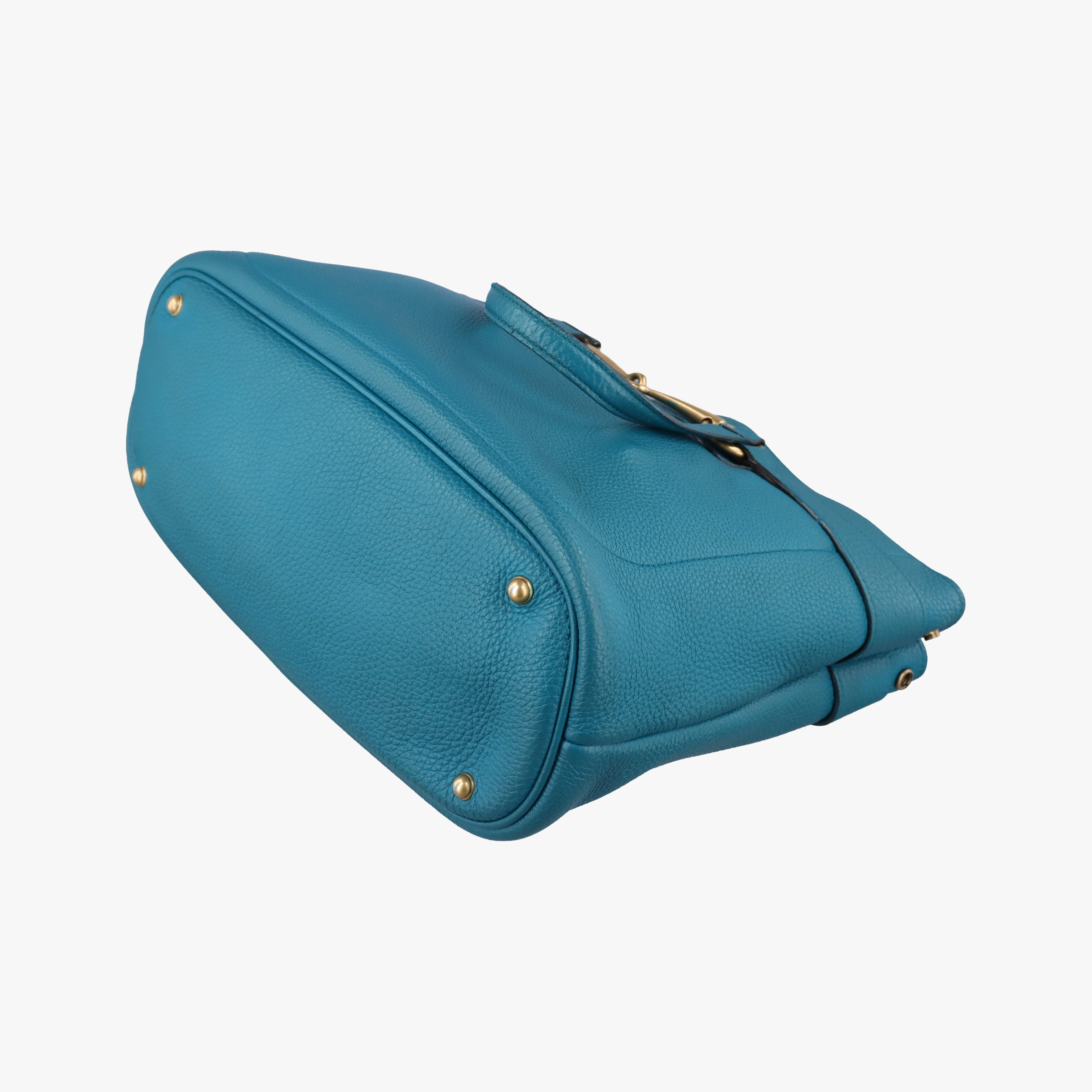 Secondhand Gucci Bright Bit Blue Leather 353117 shoulderbag | stylenewstar