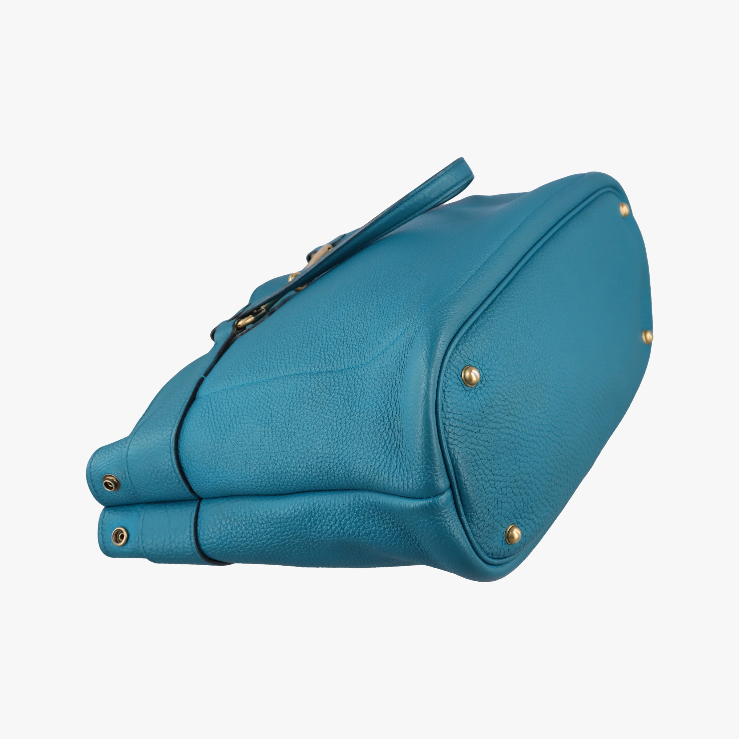 Secondhand Gucci Bright Bit Blue Leather 353117 shoulderbag | stylenewstar
