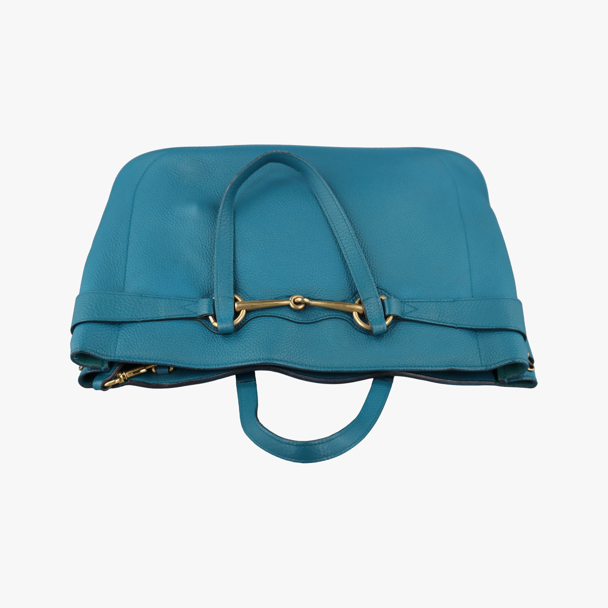 Secondhand Gucci Bright Bit Blue Leather 353117 shoulderbag | stylenewstar