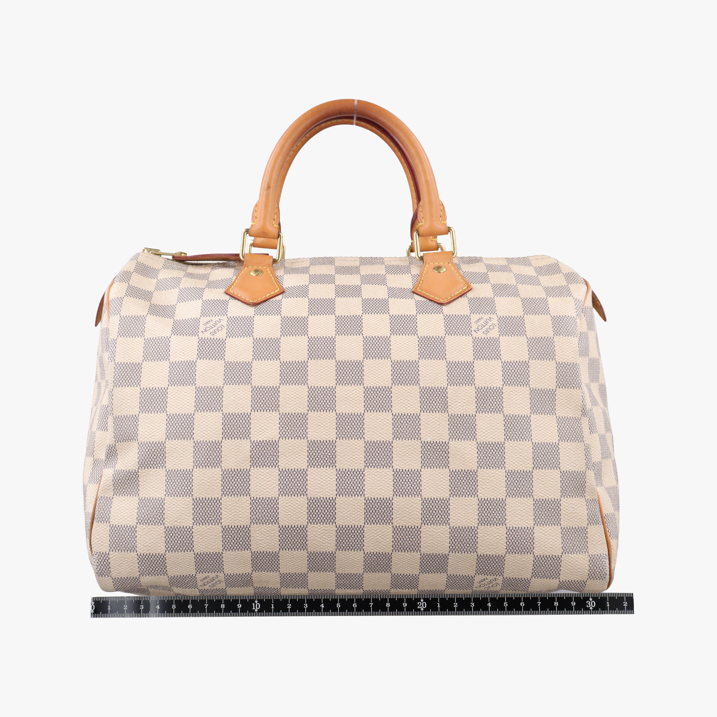 Pre-owned Louis Vuitton Speedy 30 AZUR Damier Canvas N41533 handbag | stylenewstar