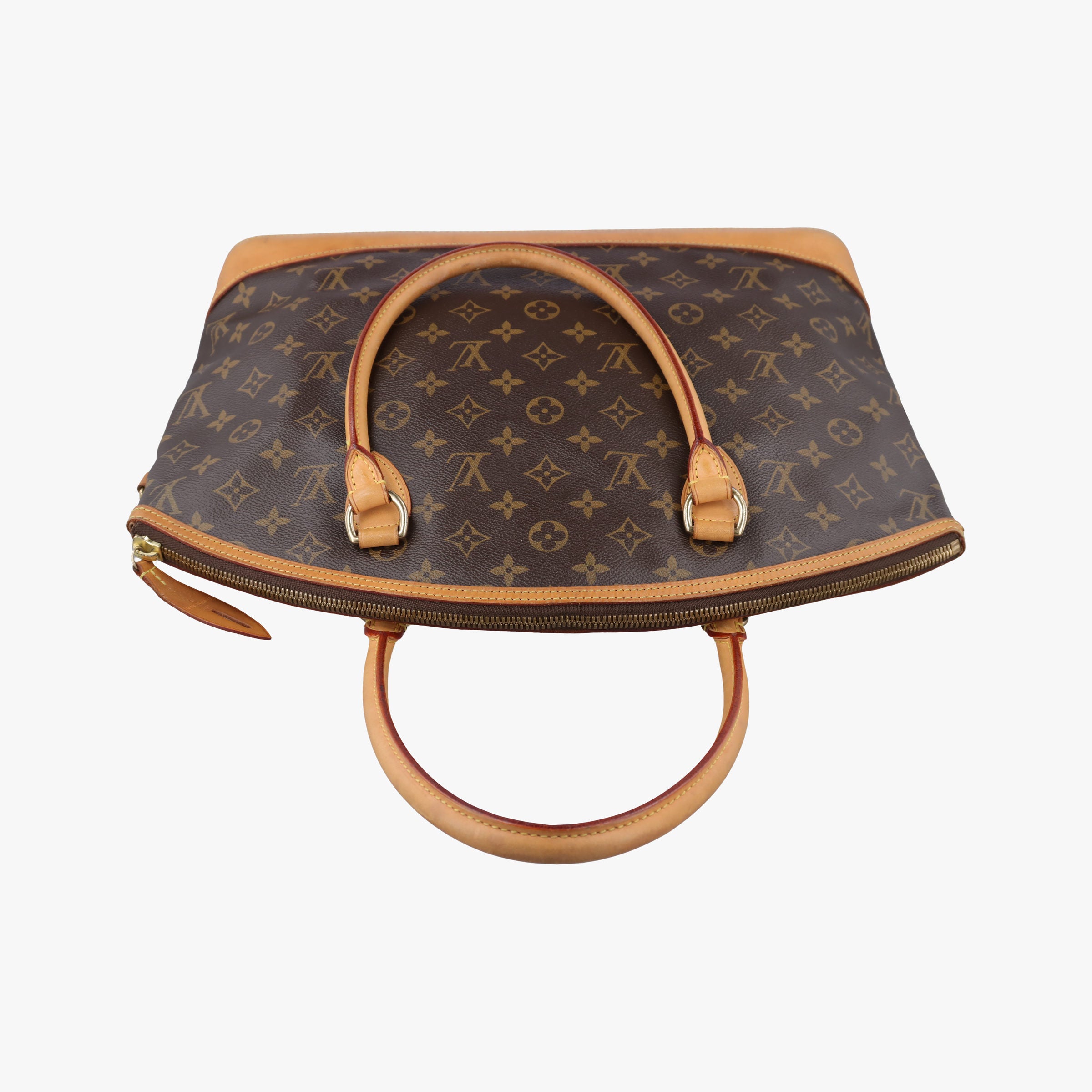 Vintage Louis Vuitton Lockit Horizontal Brown Monogram Canvas M40104 handbag | stylenewstar