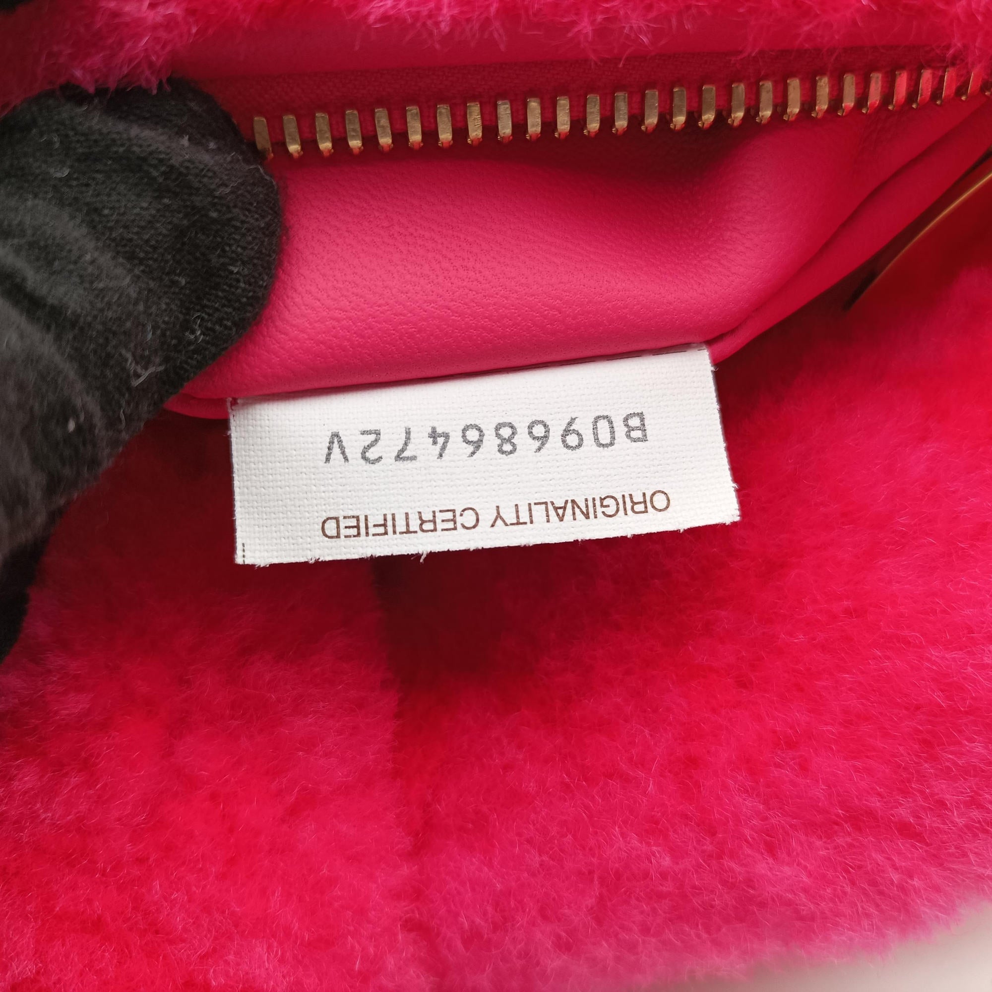 Pre-owned Bottega Veneta The Jodie Rose Fur  handbag | stylenewstar