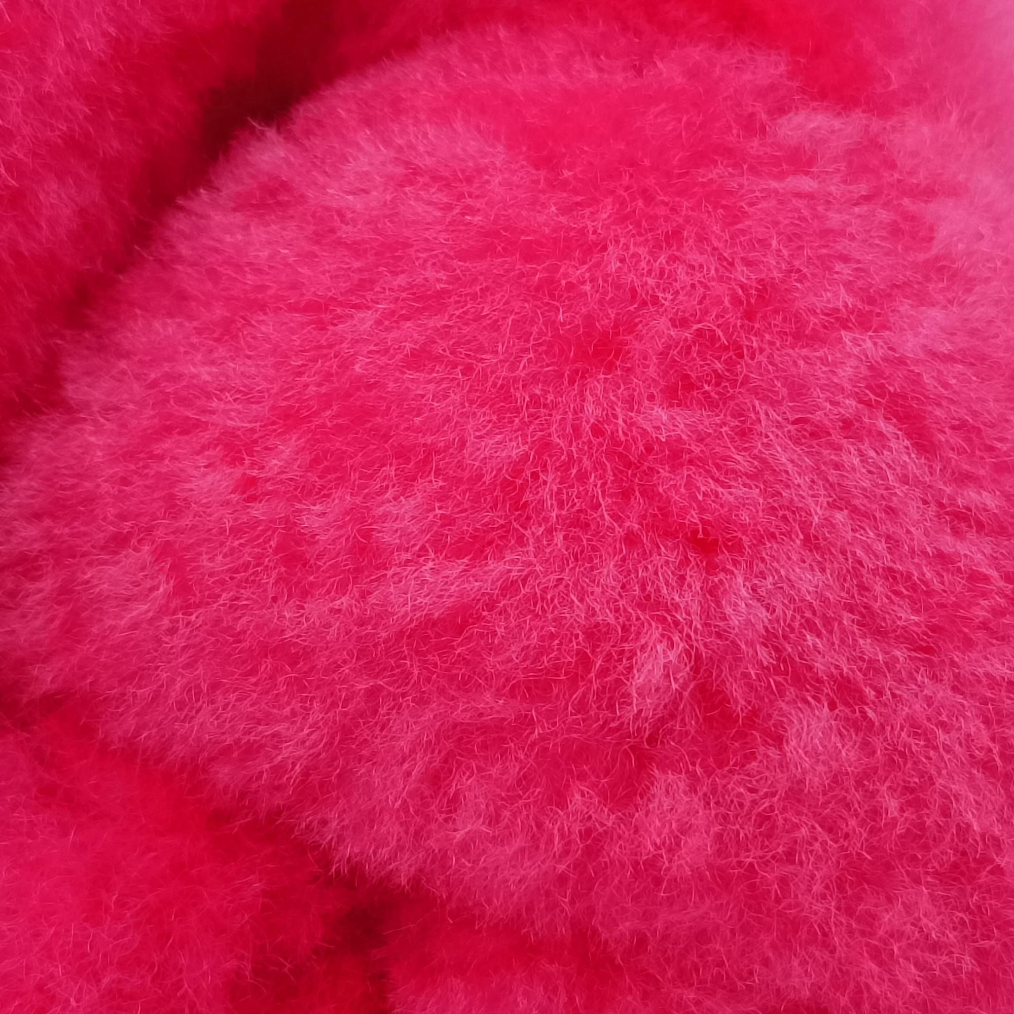 Pre-owned Bottega Veneta The Jodie Rose Fur  handbag | stylenewstar