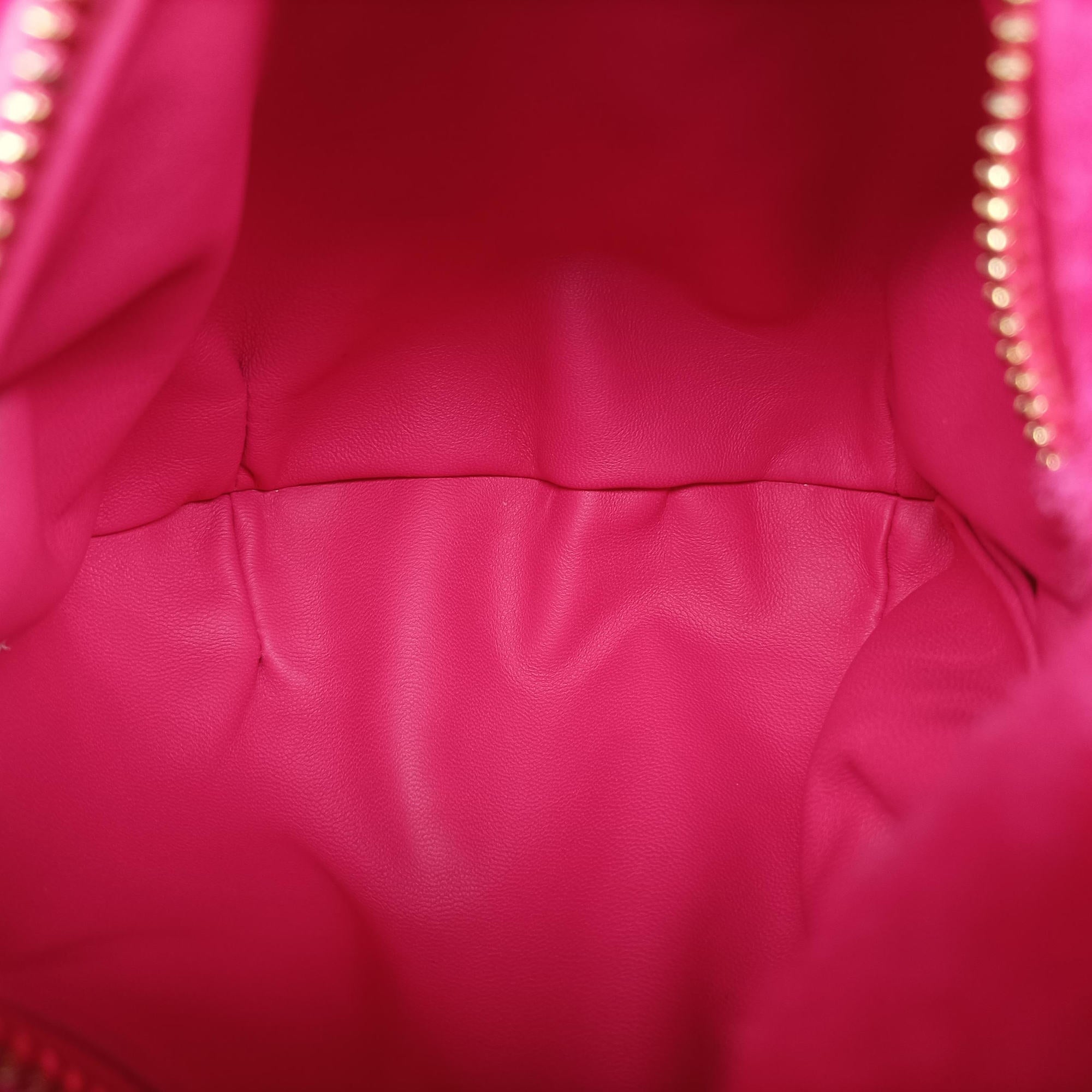 Pre-owned Bottega Veneta The Jodie Rose Fur  handbag | stylenewstar