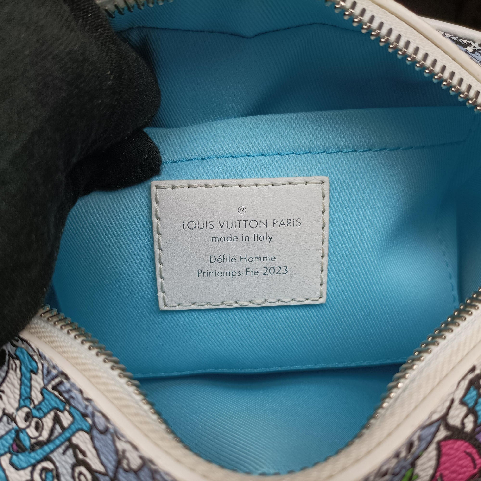 Pre-owned Louis Vuitton Mini Soft Trunk White×multicolor Monogram Comics M82008 shoulderbag | stylenewstar