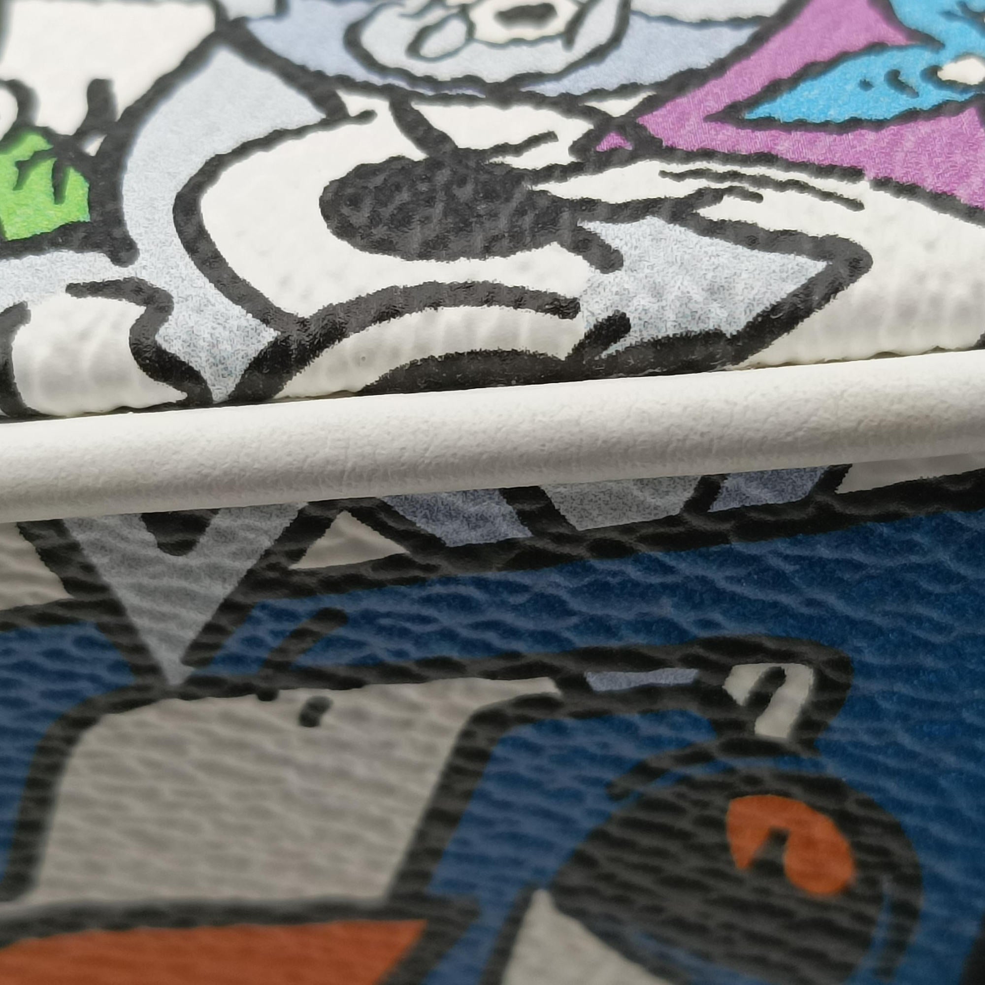 Pre-owned Louis Vuitton Mini Soft Trunk White×multicolor Monogram Comics M82008 shoulderbag | stylenewstar