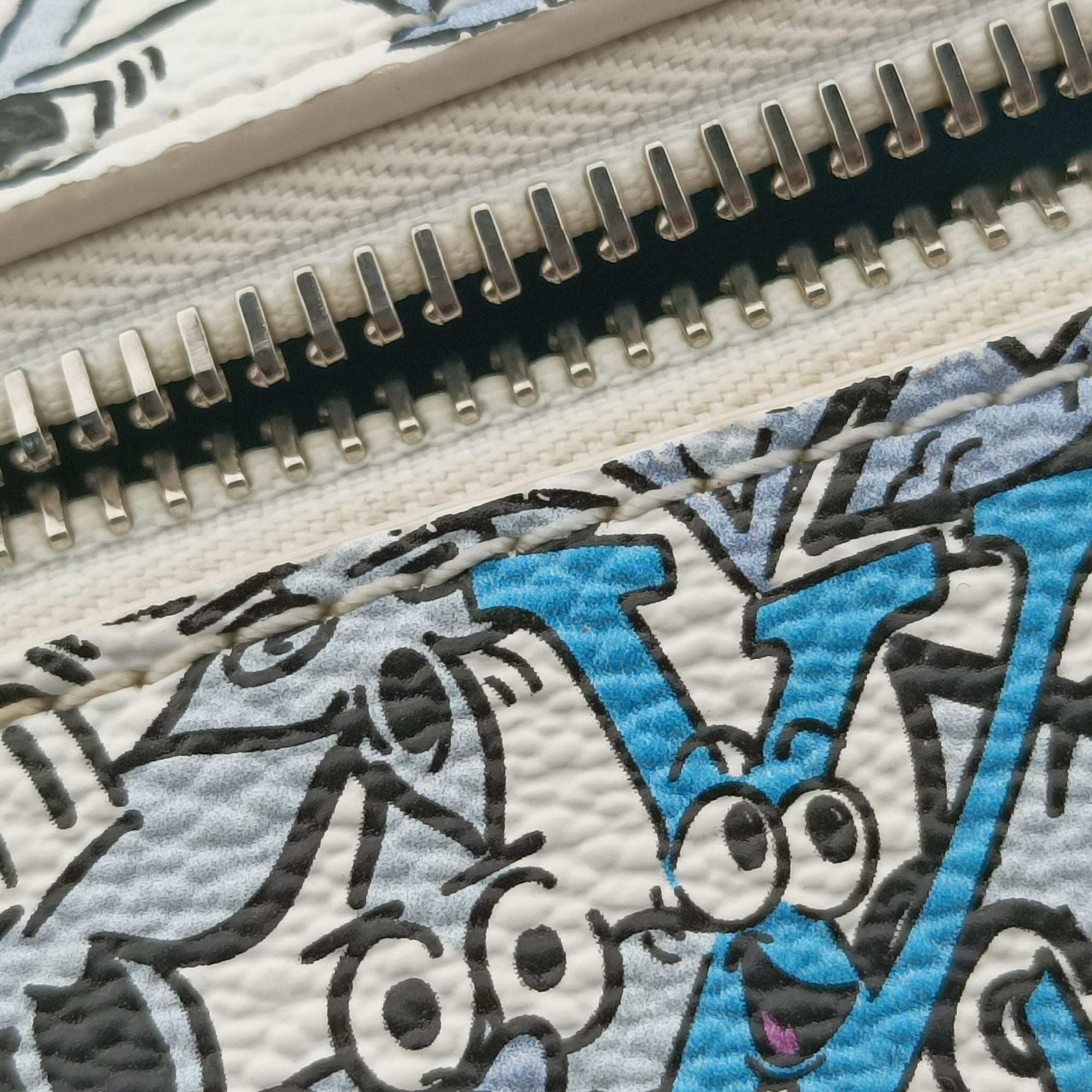 Pre-owned Louis Vuitton Mini Soft Trunk White×multicolor Monogram Comics M82008 shoulderbag | stylenewstar