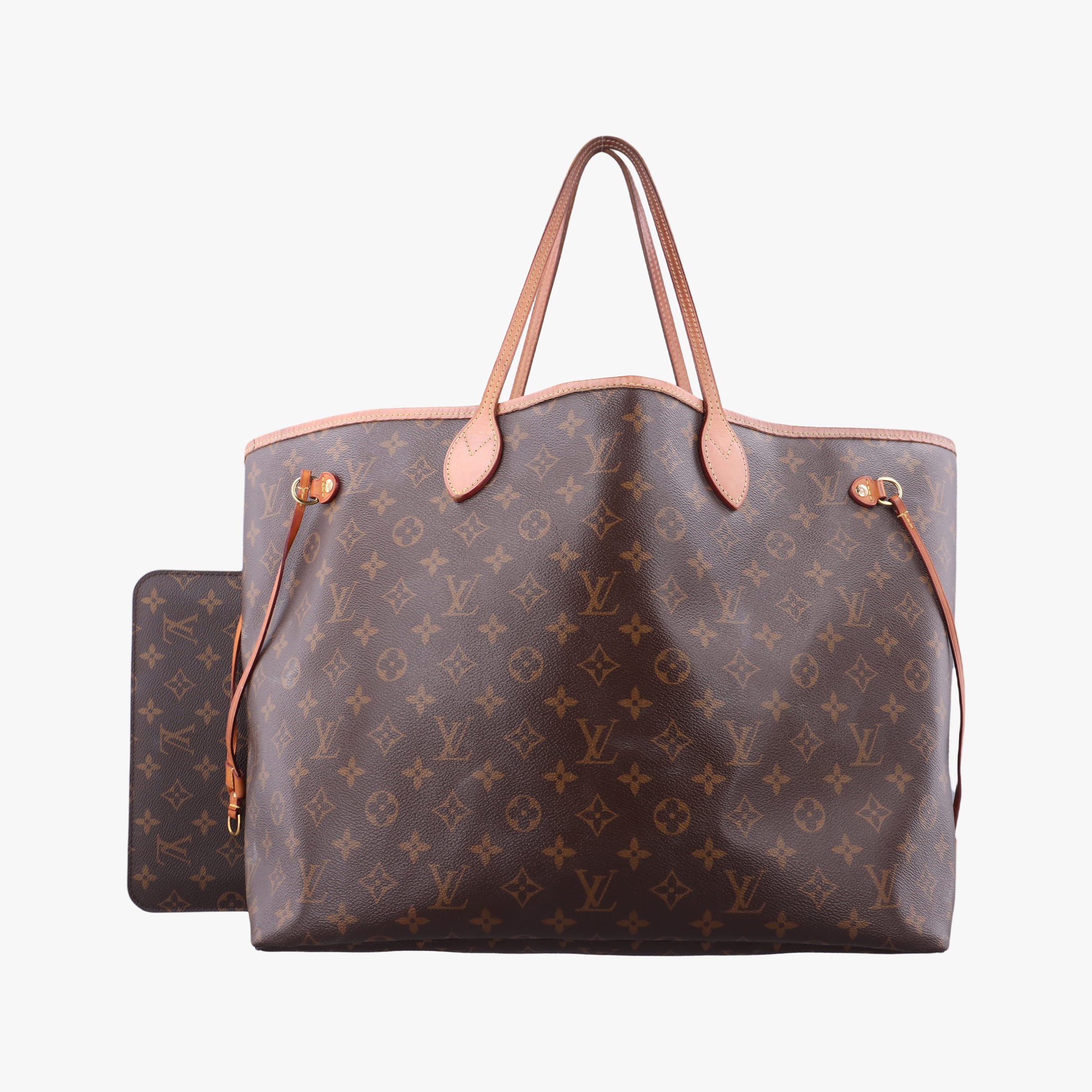 Pre-owned Louis Vuitton NEVERFULL GM Brown Monogram Canvas M40157 shoulderbag | stylenewstar
