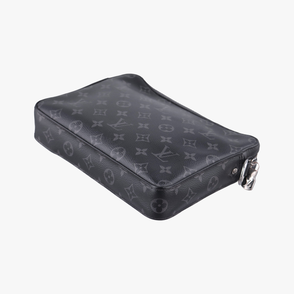 Secondhand Louis Vuitton Trio Messenger Gris Monogram Shadow M46603 shoulderbag | stylenewstar