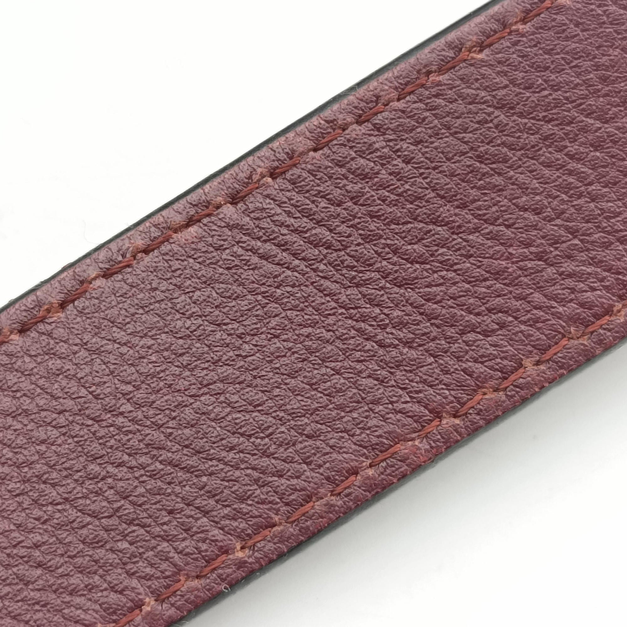 Pre-owned Loewe hammock Red×burgundy leather  shoulderbag | stylenewstar