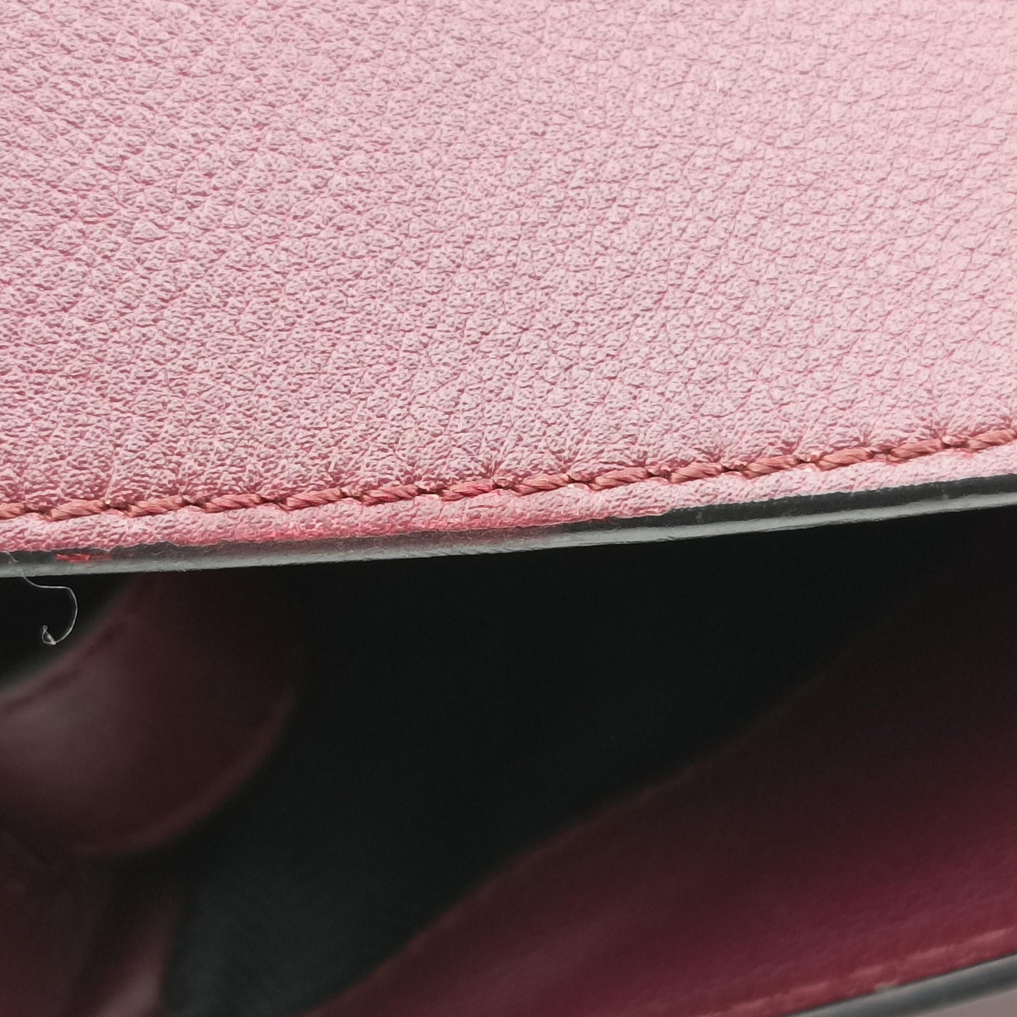 Pre-owned Loewe hammock Red×burgundy leather  shoulderbag | stylenewstar