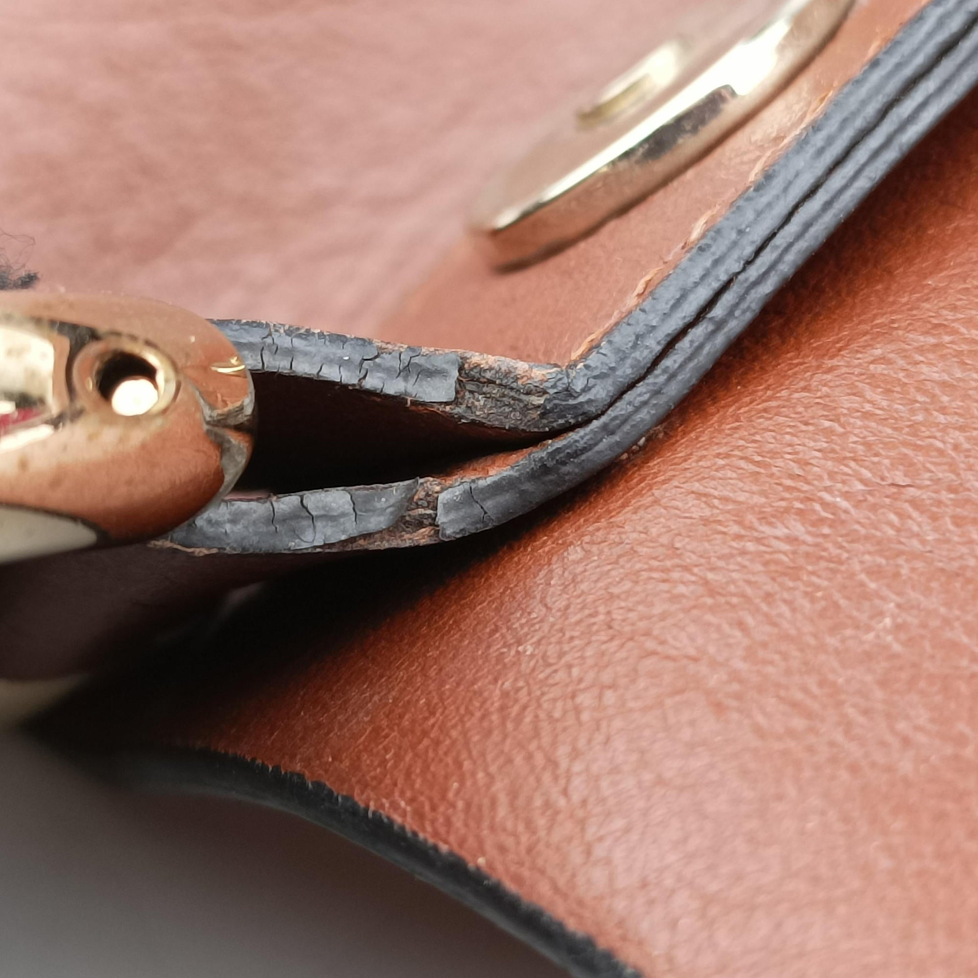 Pre-owned Chloe FAYE Brown Leather × suede  shoulderbag | stylenewstar