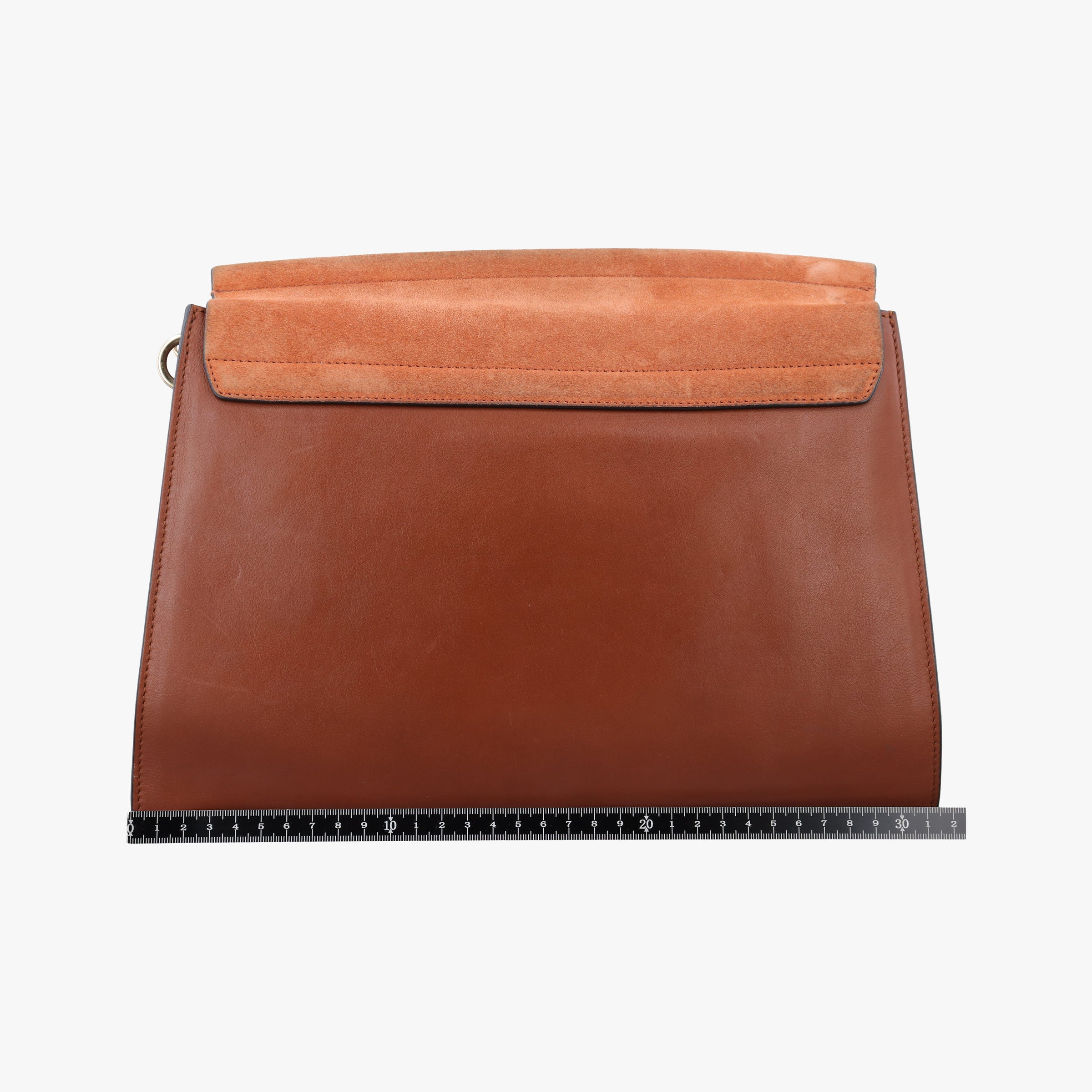 Pre-owned Chloe FAYE Brown Leather × suede  shoulderbag | stylenewstar
