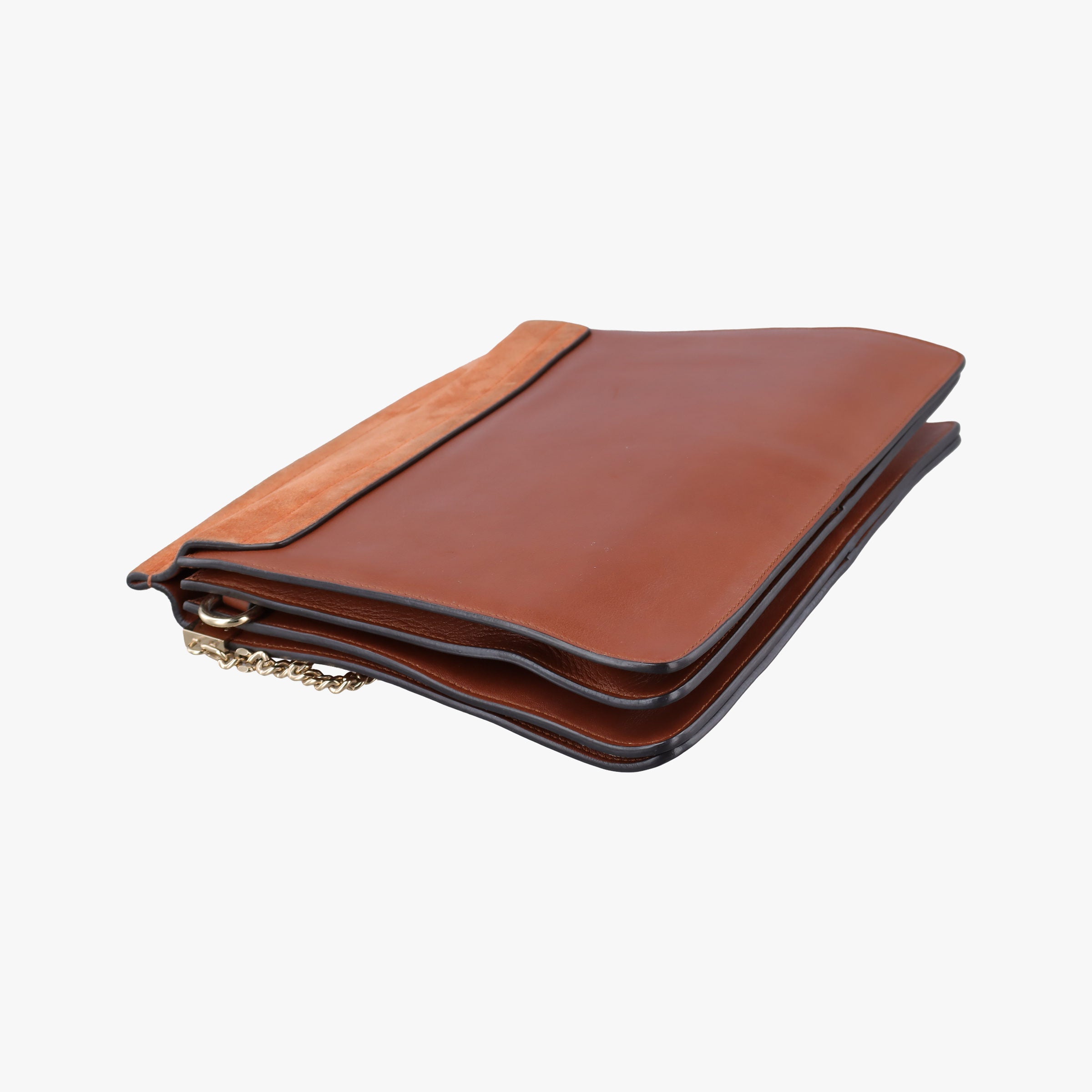 Pre-owned Chloe FAYE Brown Leather × suede  shoulderbag | stylenewstar