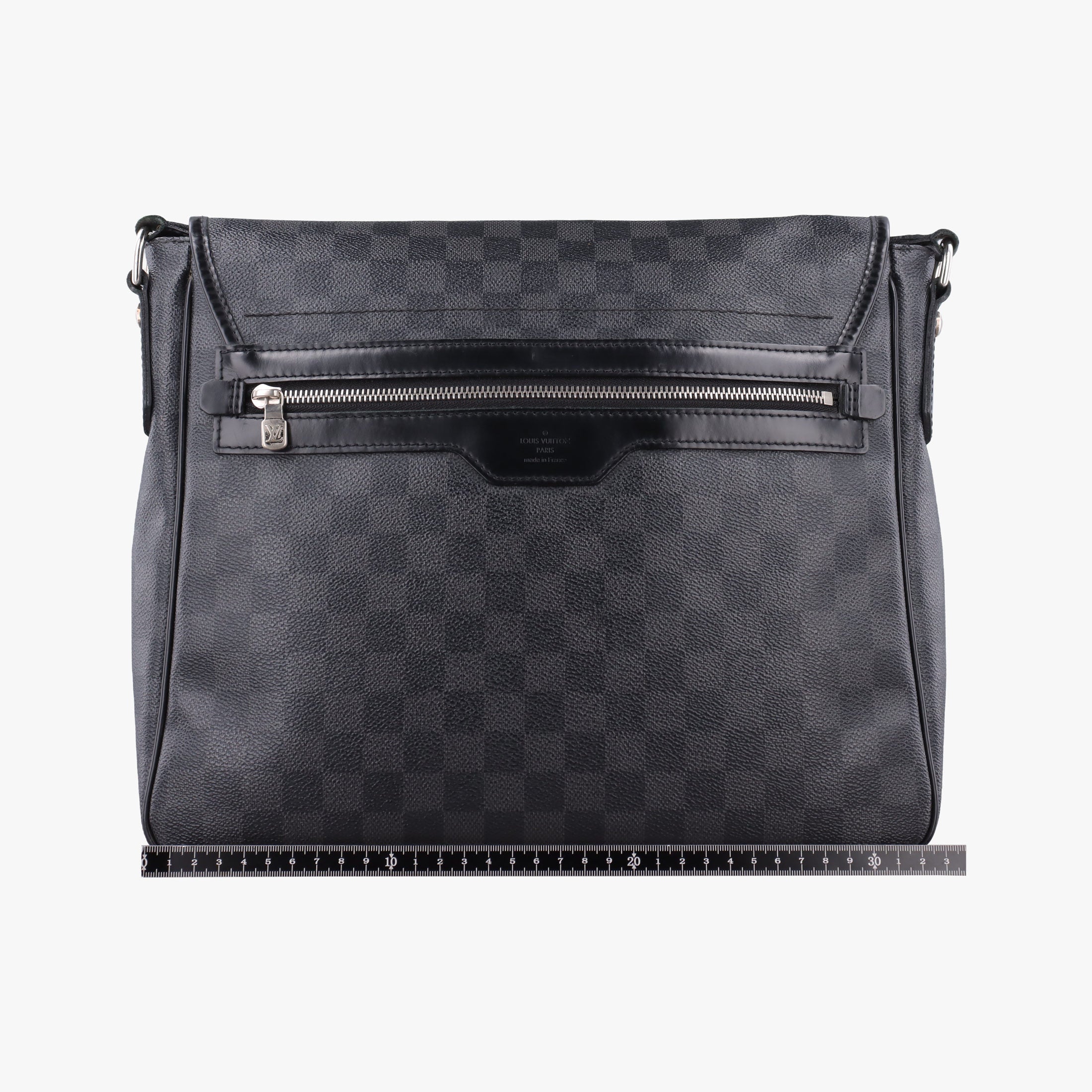 Secondhand Louis Vuitton DANIEL MM Noir Damier GRAPHITE N58029 shoulderbag | stylenewstar