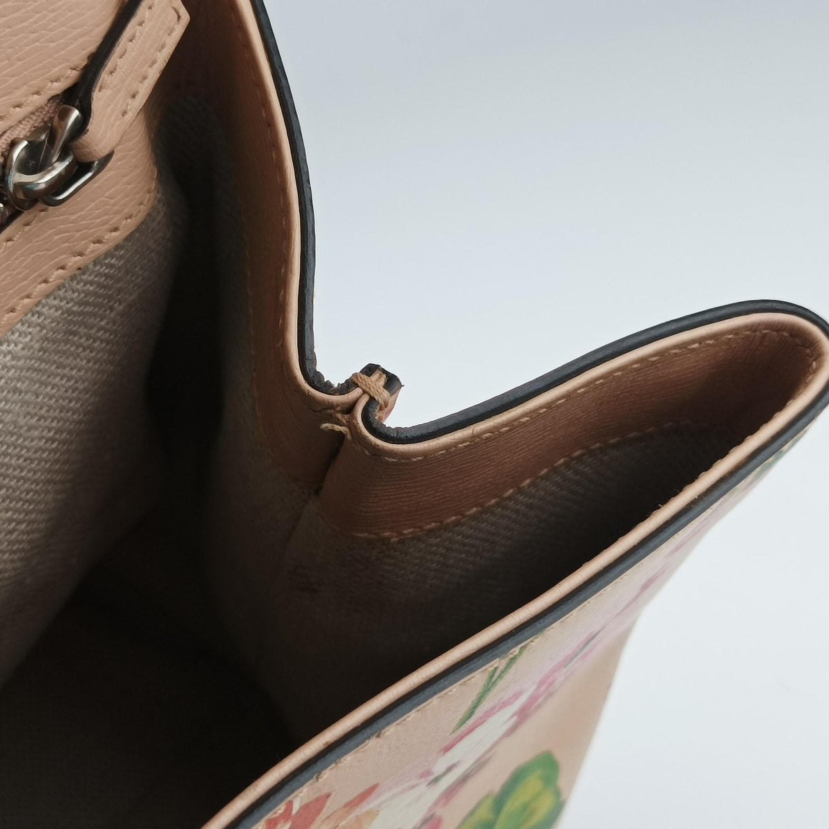 Vintage Gucci Bamboo Daily Beige×Multicolour Leather 392013 shoulderbag | stylenewstar