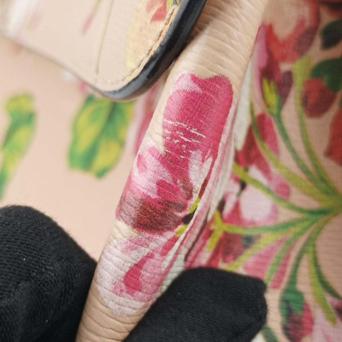 Vintage Gucci Bamboo Daily Beige×Multicolour Leather 392013 shoulderbag | stylenewstar