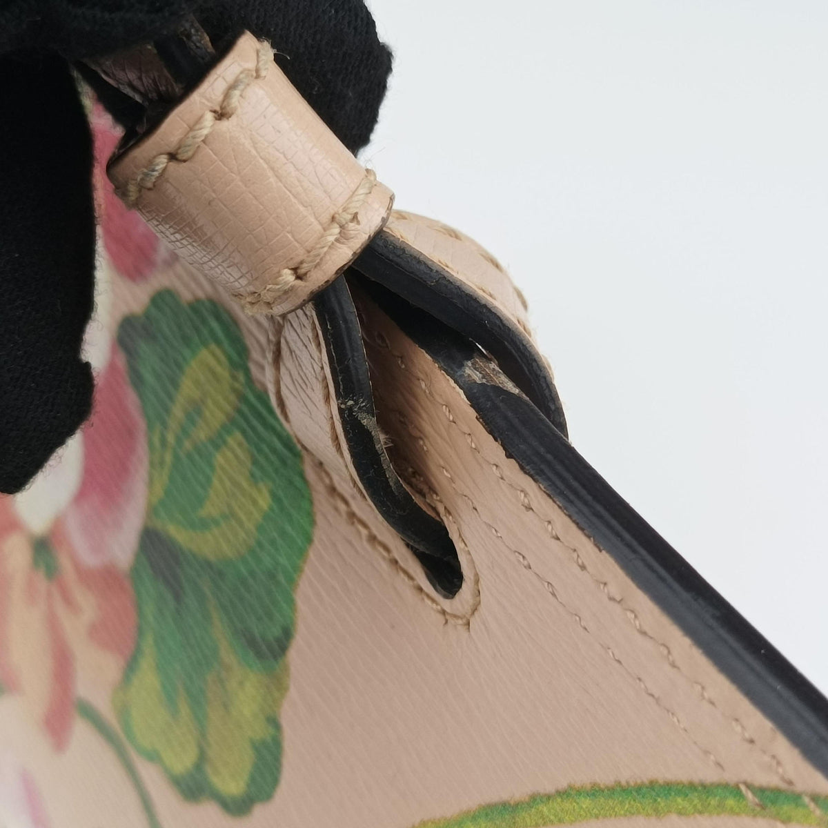 Vintage Gucci Bamboo Daily Beige×Multicolour Leather 392013 shoulderbag | stylenewstar