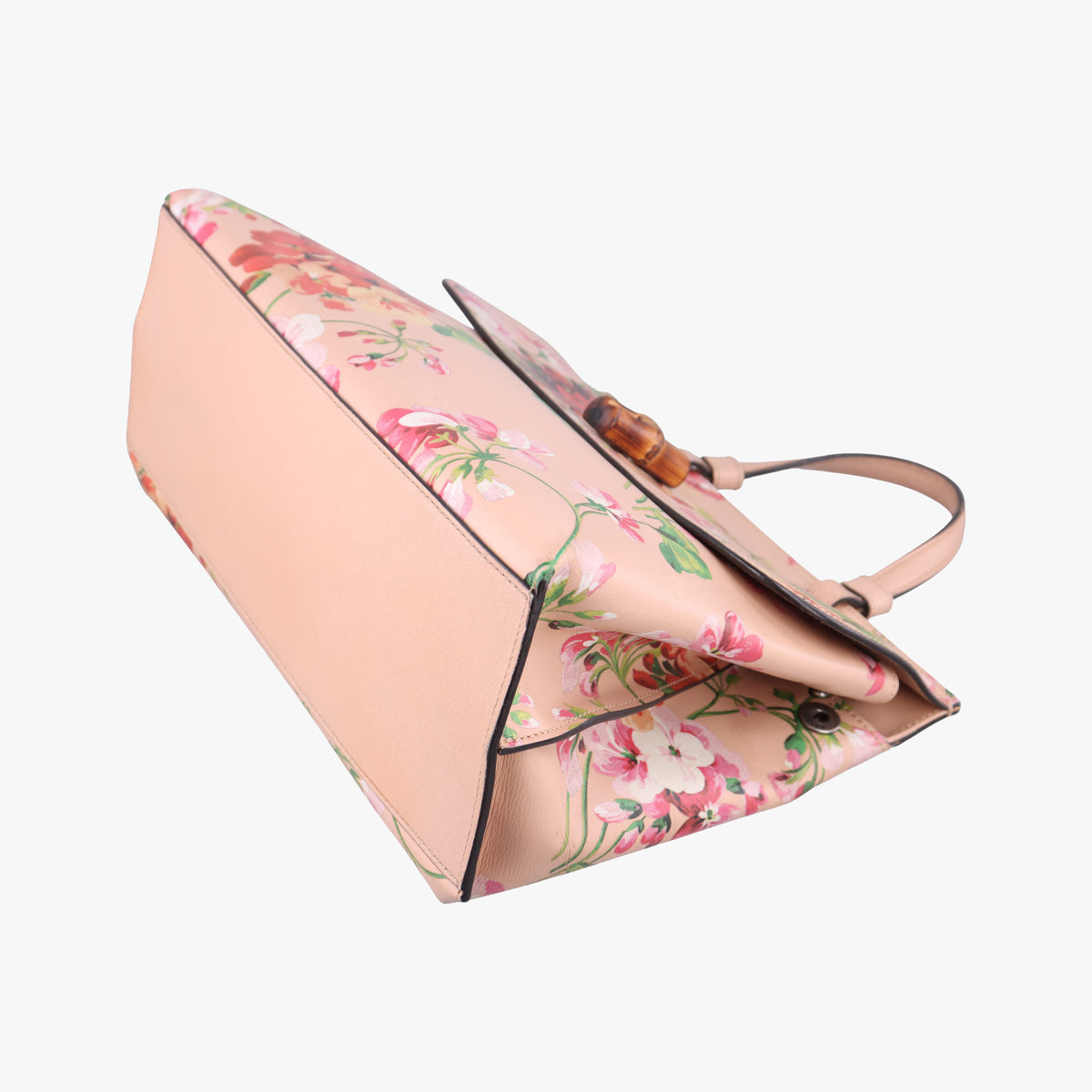 Vintage Gucci Bamboo Daily Beige×Multicolour Leather 392013 shoulderbag | stylenewstar