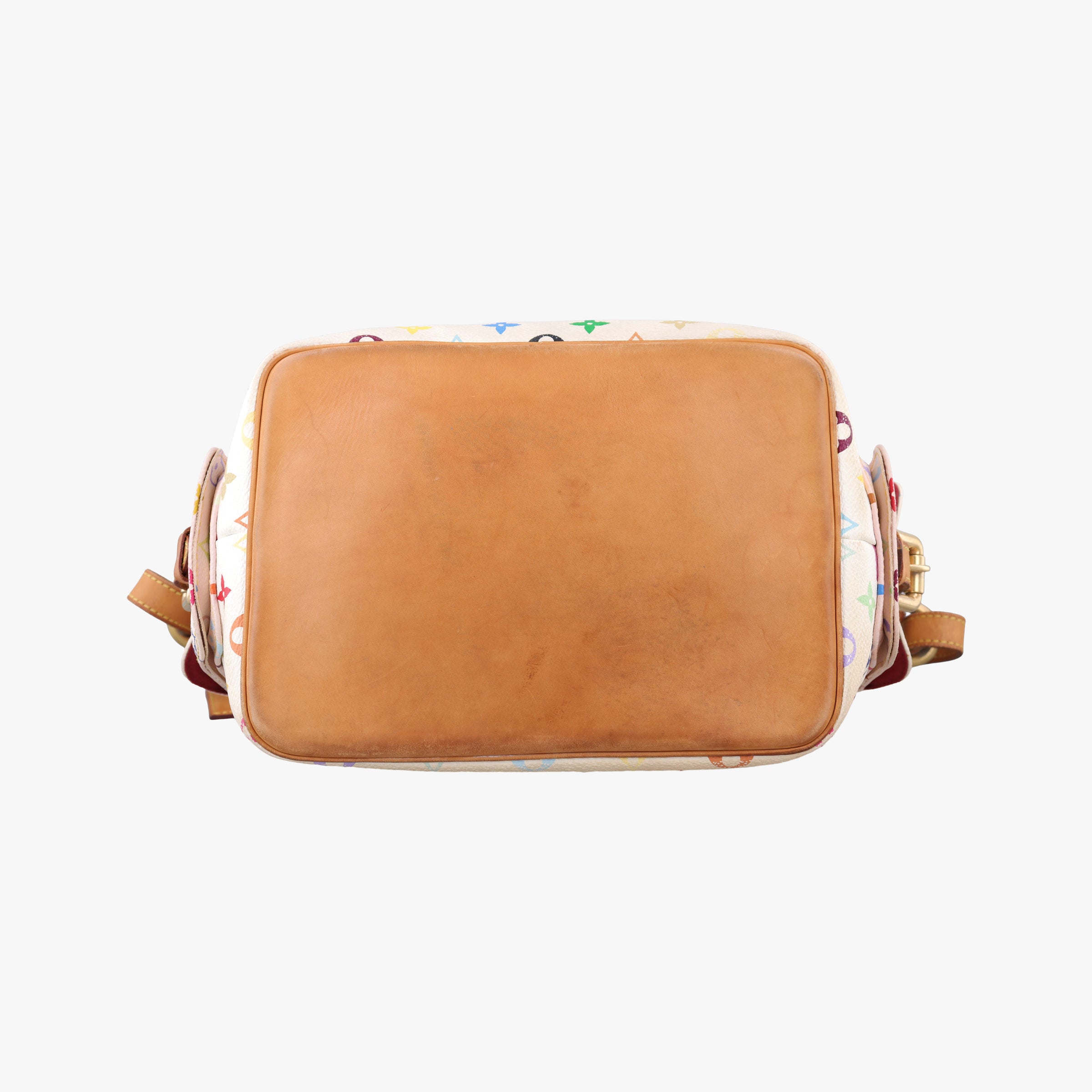 Secondhand Louis Vuitton Petit NOe white Monogram Multicolor M42229 shoulderbag | stylenewstar