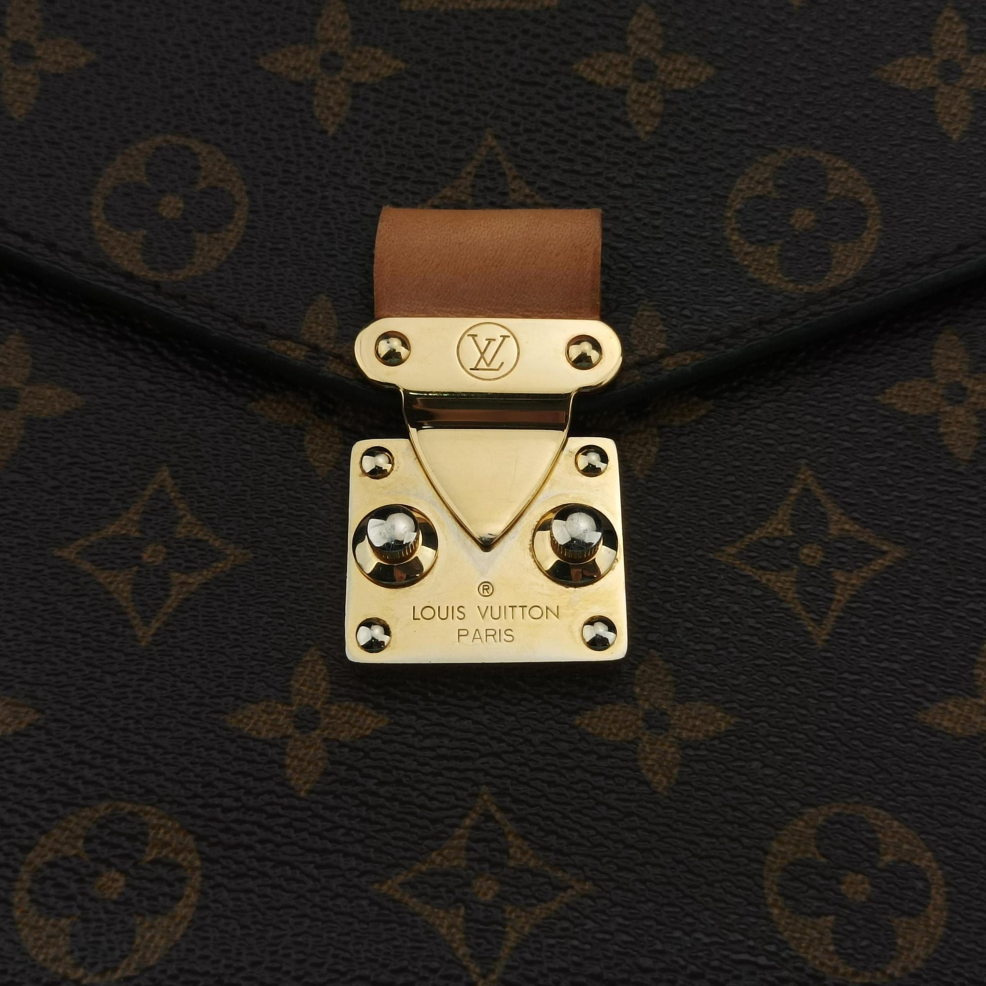 Pre-owned Louis Vuitton Pochette Metis MM Brown Monogram Canvas M44875 shoulderbag | stylenewstar